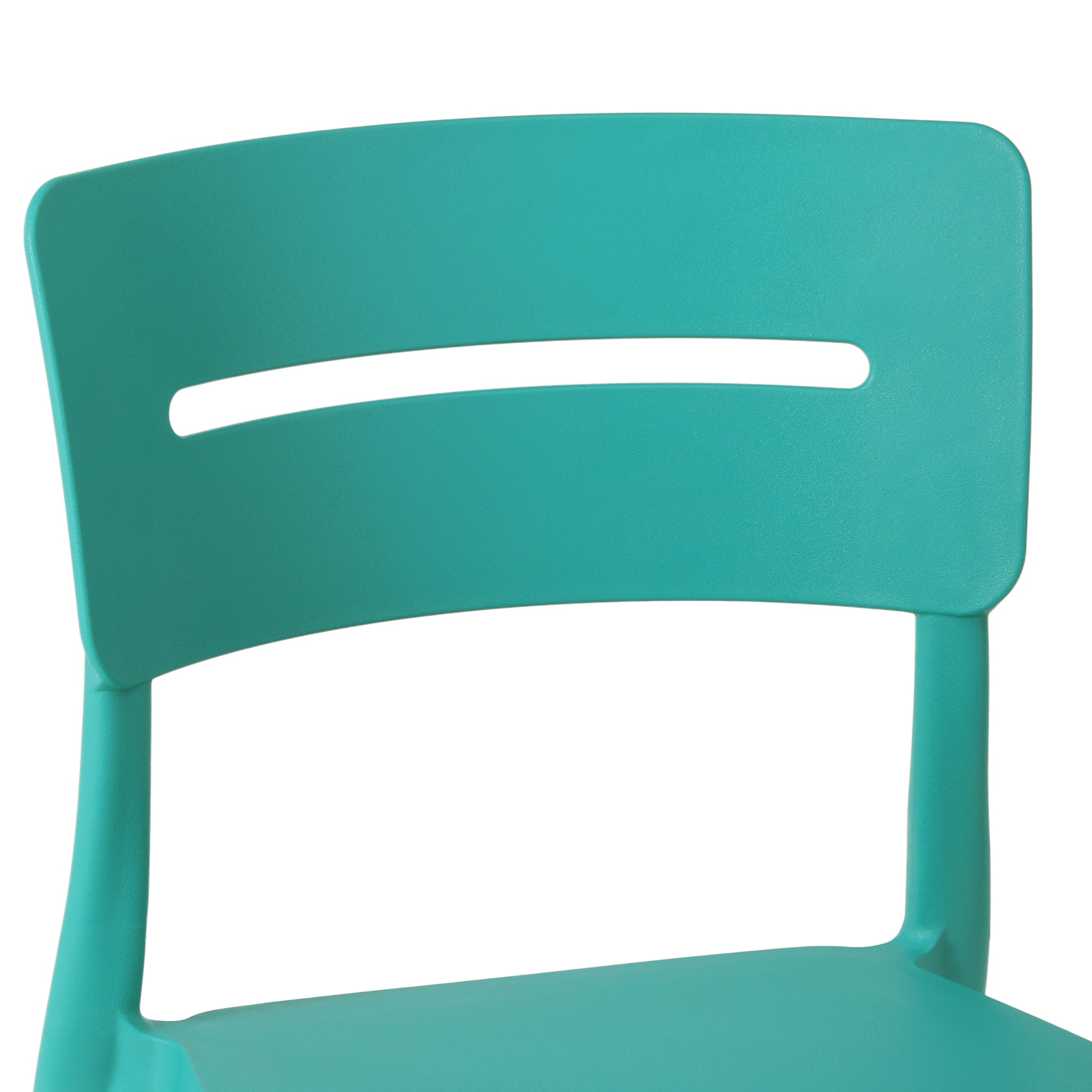 Polyform Stacking Dining Side Chair (Set of 2) Seahawk Designs Patio Dining Chairs