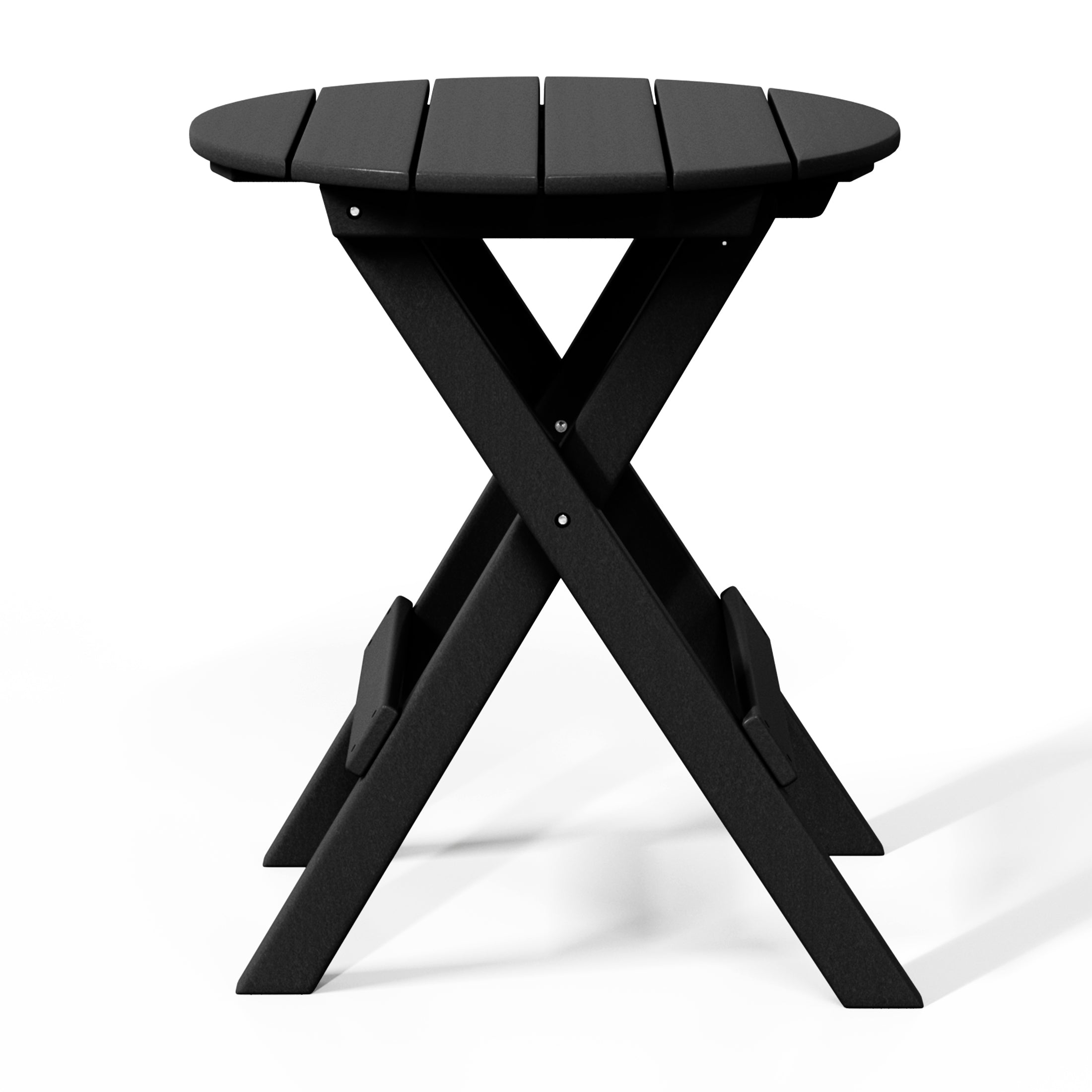 Tuscany All-Weather Outdoor Patio Round Folding Dining Table (24" Top) Seahawk Designs Patio Dining Tables