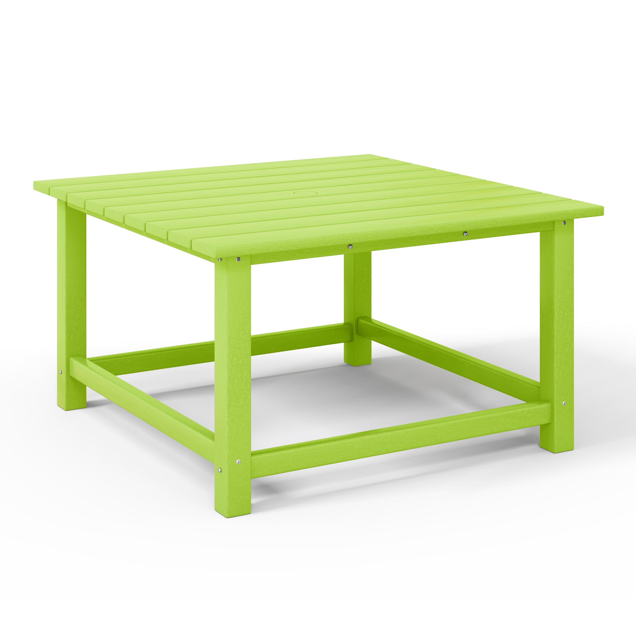 Tuscany All-Weather Outdoor Square Coffee Table (31" Top) Lime Seahawk Designs Patio Coffee Tables