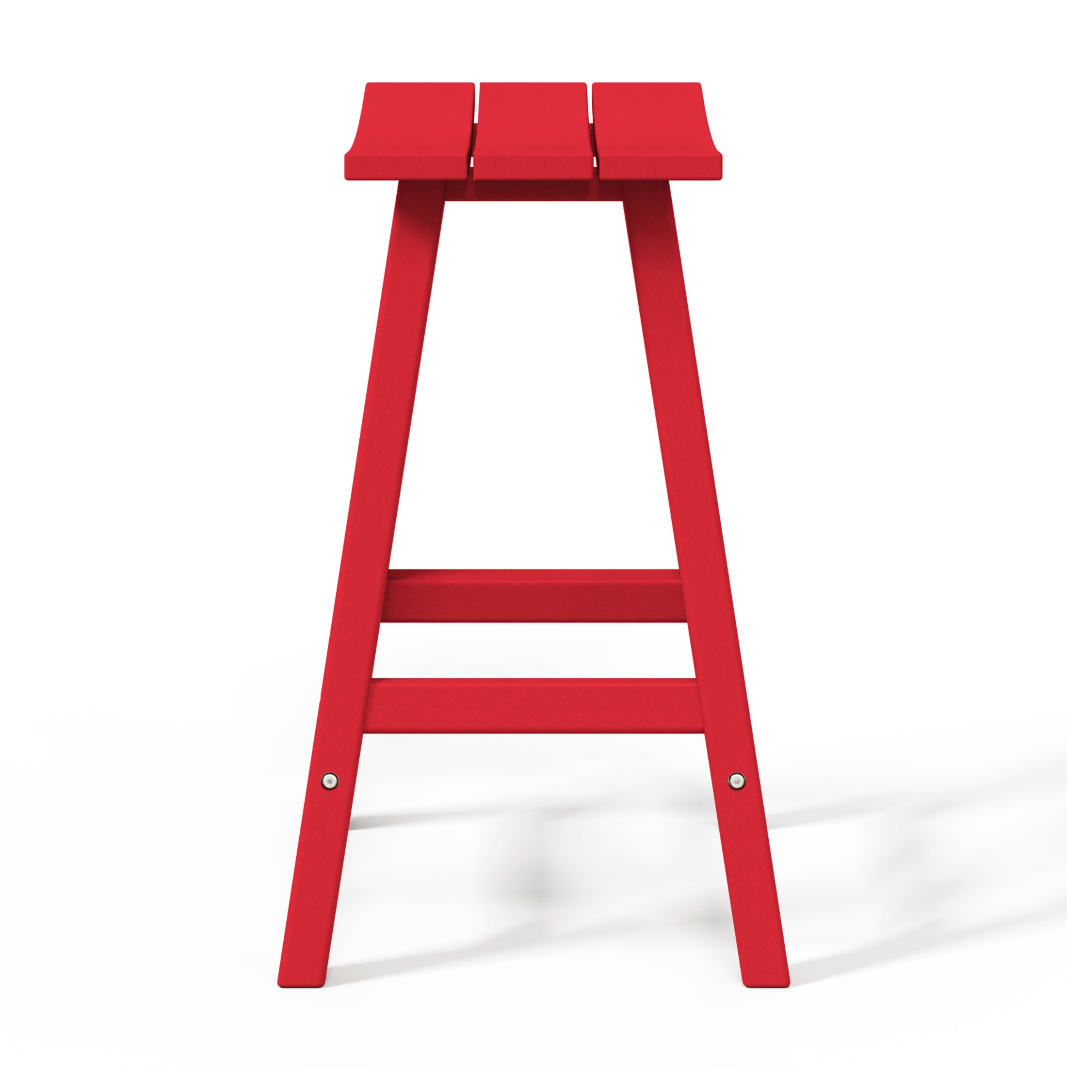 Stockholm All-Weather Outdoor Saddle Counter Stool (24" Height) Seahawk Designs Patio Bar & Counter Stools