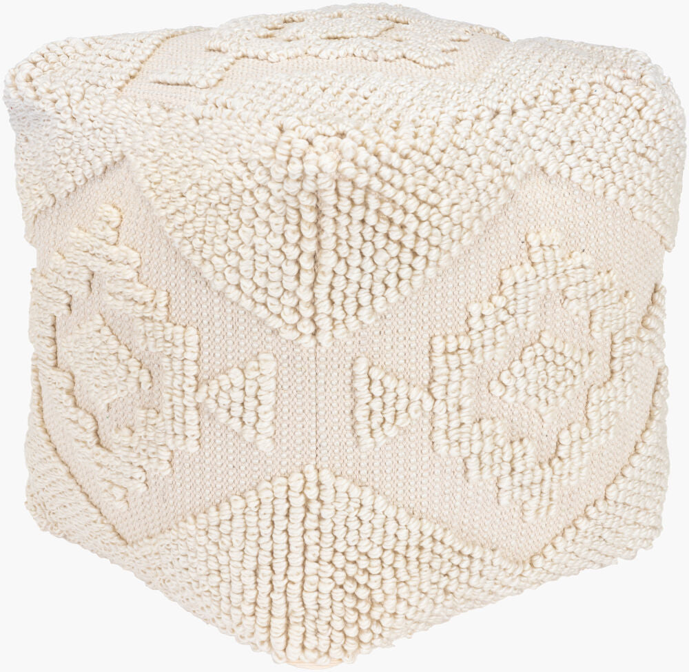 Yolanda Pouf — Beige
