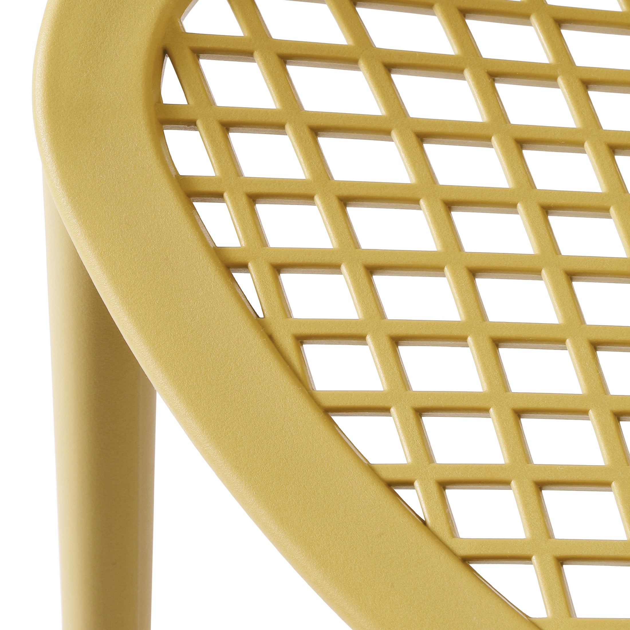 Polyform Stacking Dining Side Chair (Set of 2) Seahawk Designs Patio Dining Chairs