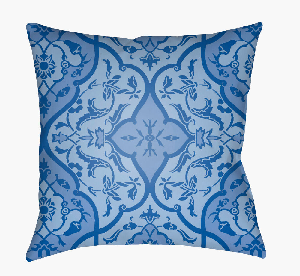 Yindi Accent Pillow — Blue/Sky Blue