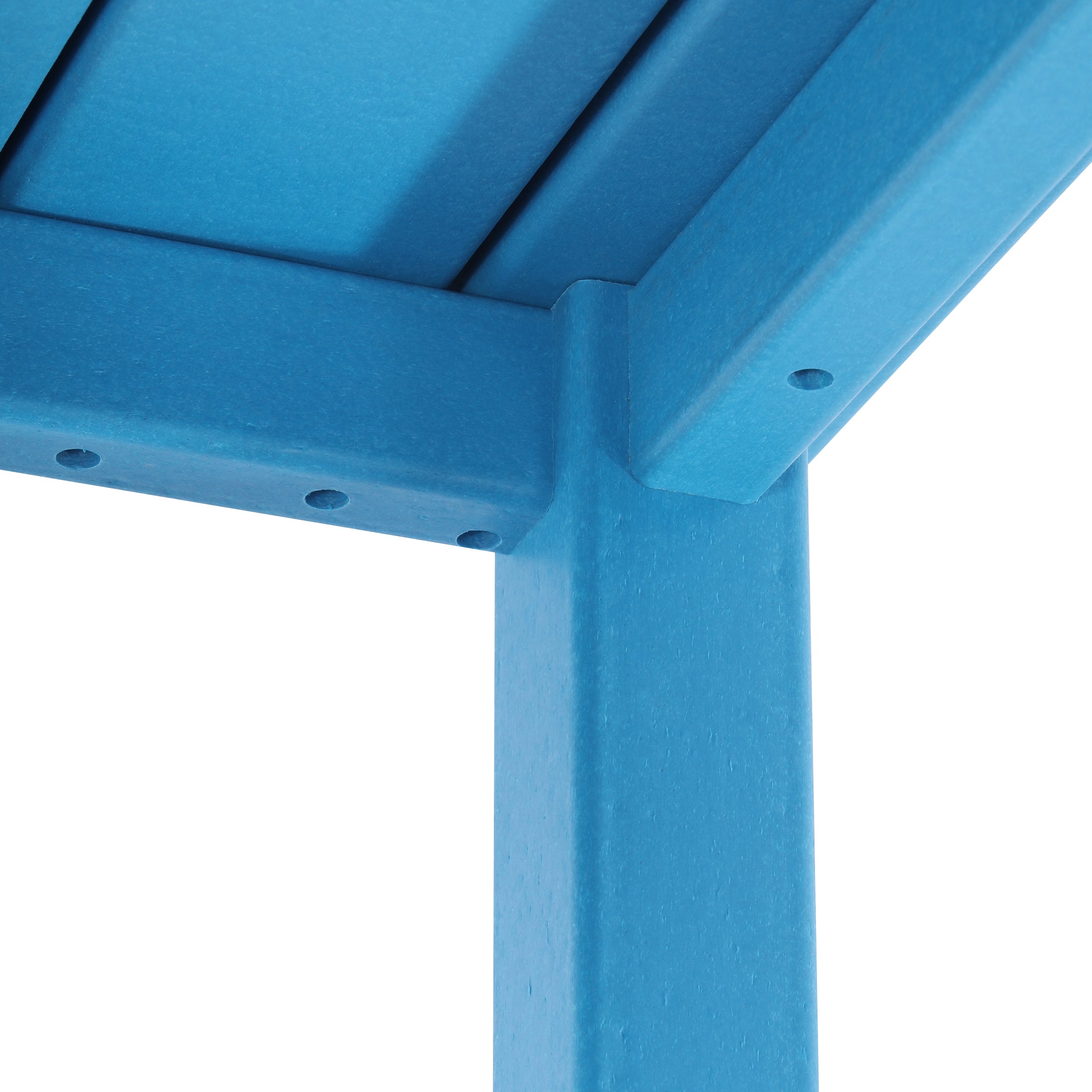 Tiny Terraces Kids' All-Weather Outdoor Square Dining Table (31" Top) Seahawk Designs Kids Patio Dining Tables