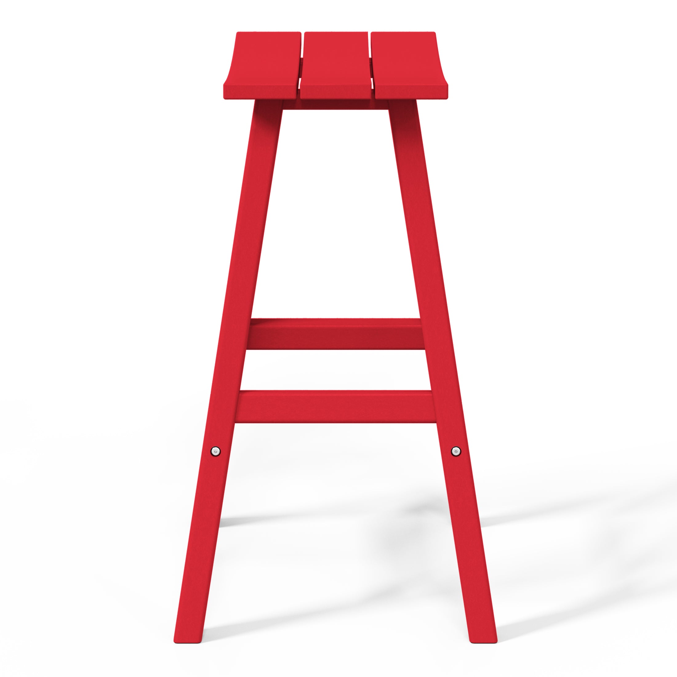 Stockholm All-Weather Outdoor Saddle Bar Stool (29" Height) Seahawk Designs Patio Bar & Counter Stools