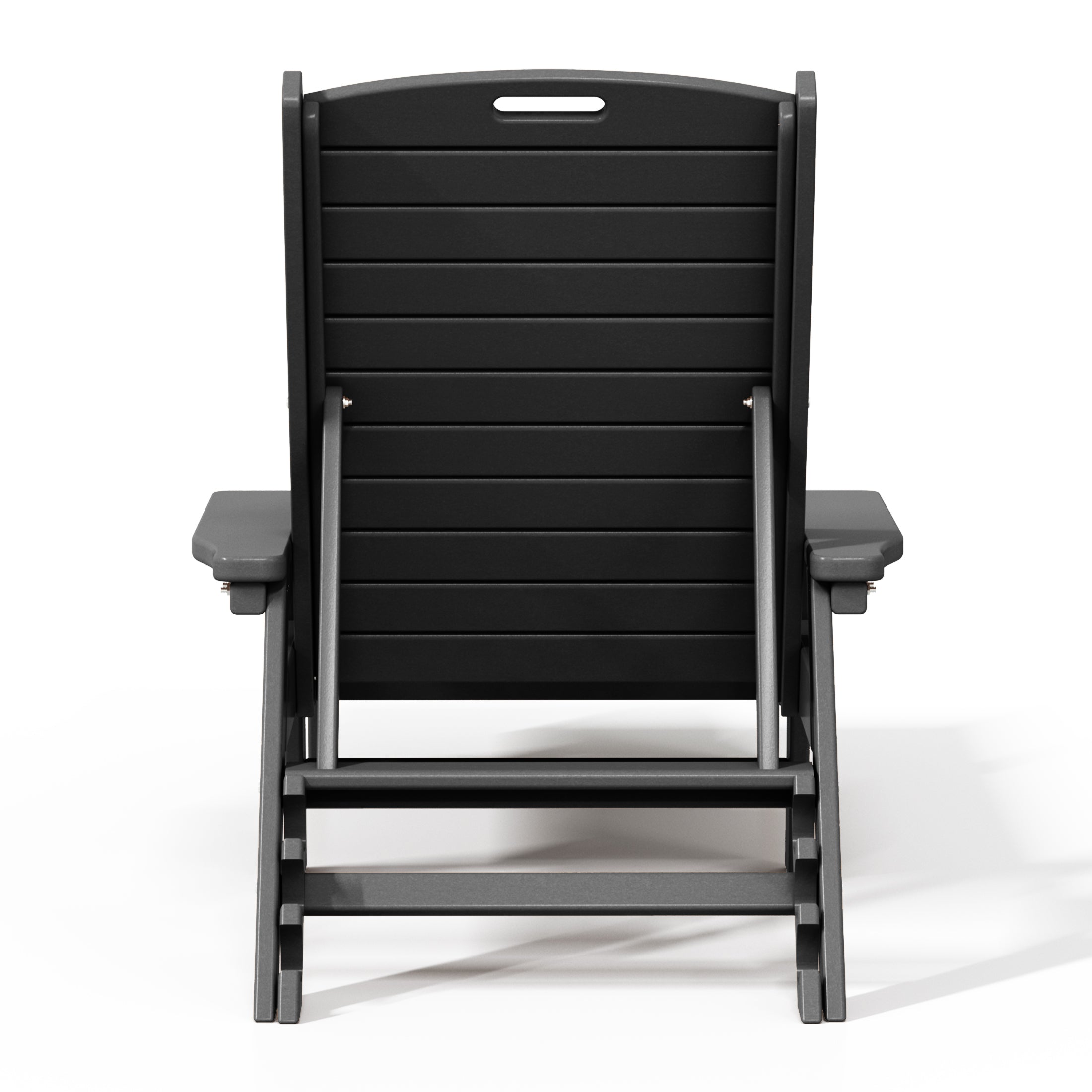 Santa Monica All-Weather Outdoor Reclining Sun Lounger with Arm Rests Seahawk Designs Patio Chaise Lounges