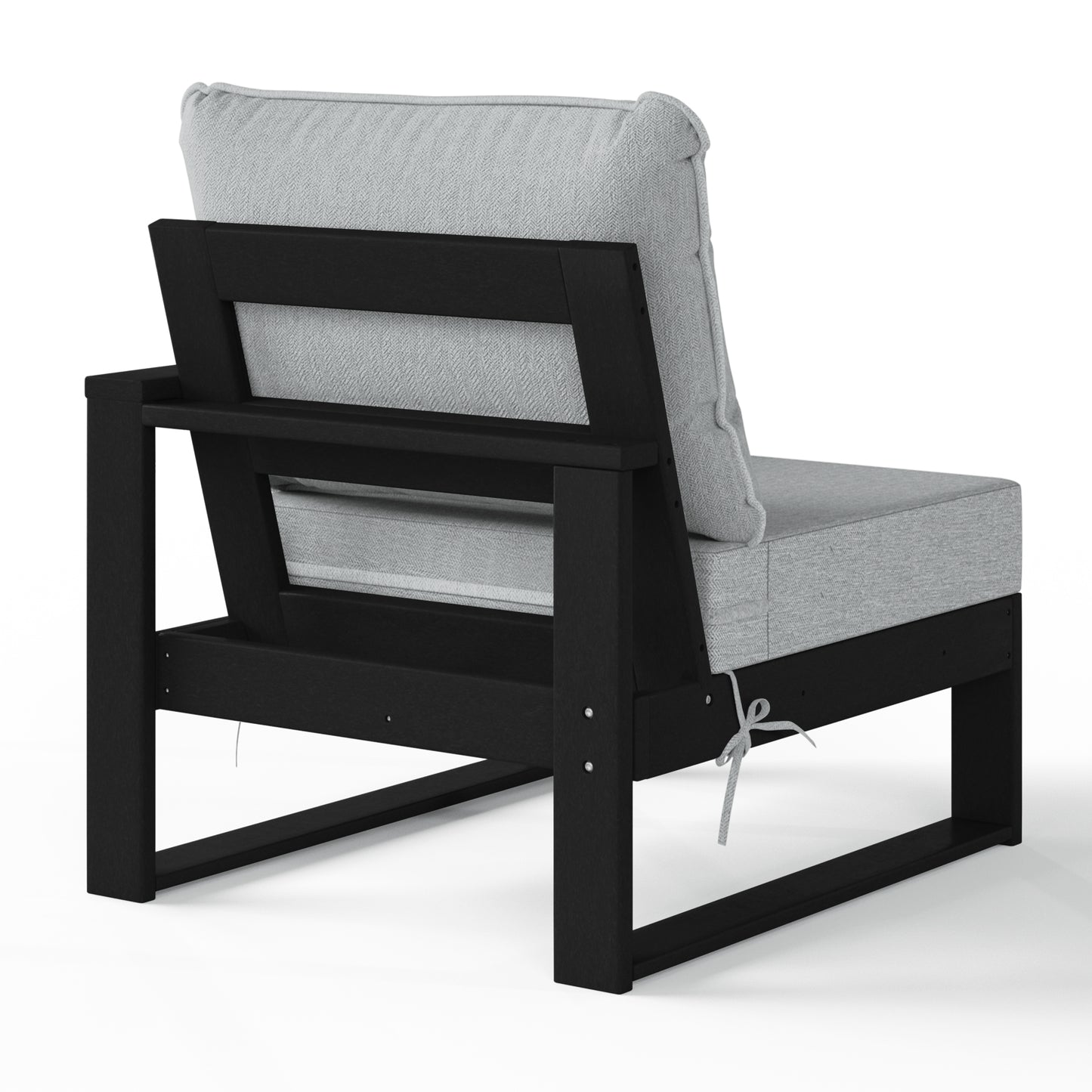 Signature All-Weather Outdoor Modular Patio Deep Seating Right Arm Chair (Right Arm Sectional Seat) Seahawk Designs Patio Chairs