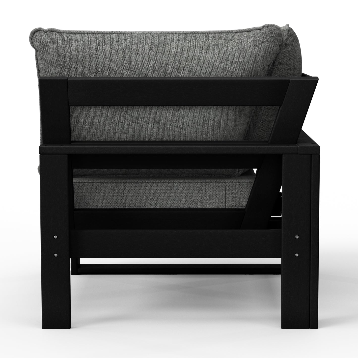 Signature All-Weather Outdoor Modular Patio Deep Seating Corner Chair (Corner Sectional Seat) Seahawk Designs Patio Chairs