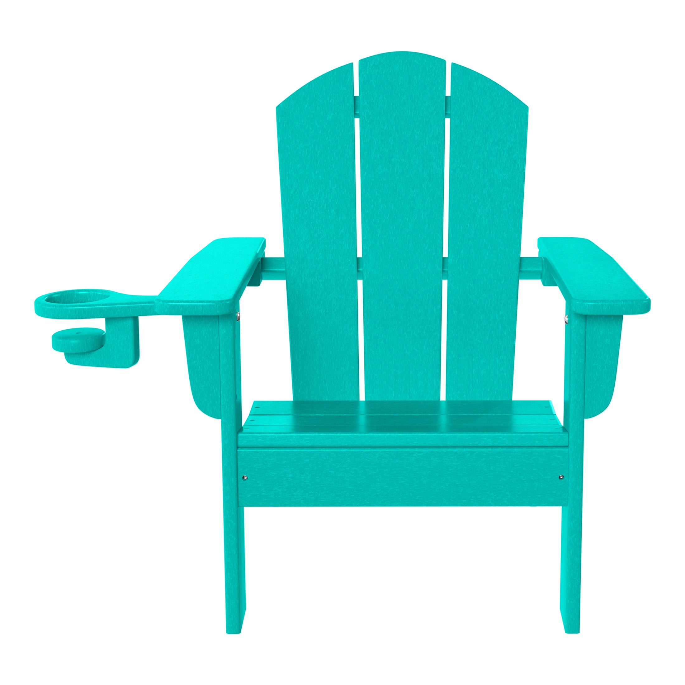 Tiny Terraces Kids Adirondack Chair with Cup Holder (Set of 2) Turquoise Seahawk Designs Kids Adirondack Chairs