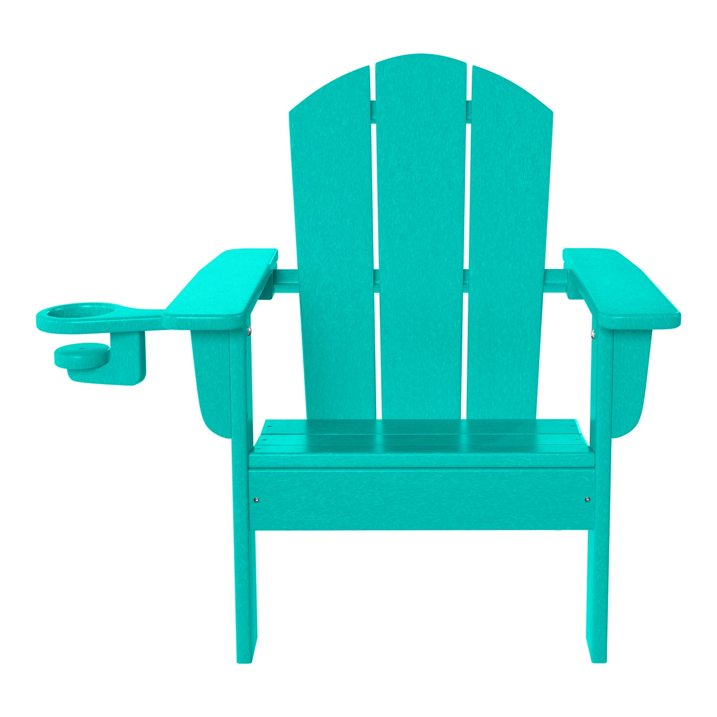 Tiny Terraces Kids Adirondack Chair with Cup Holder (Set of 2) Turquoise Seahawk Designs Kids Adirondack Chairs