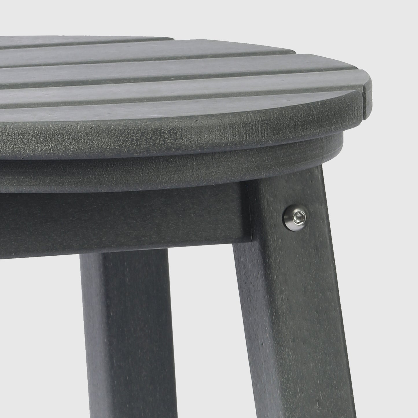 Stockholm All-Weather Outdoor Round Counter Stool (24" Height) Seahawk Designs Patio Bar & Counter Stools