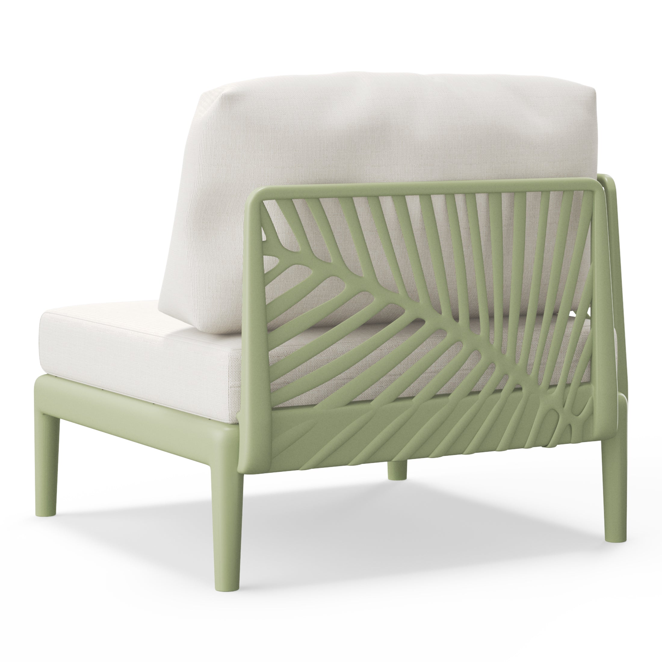 Polyform Deep Seating Left Arm Chair with Cushions Seahawk Designs Patio Chairs