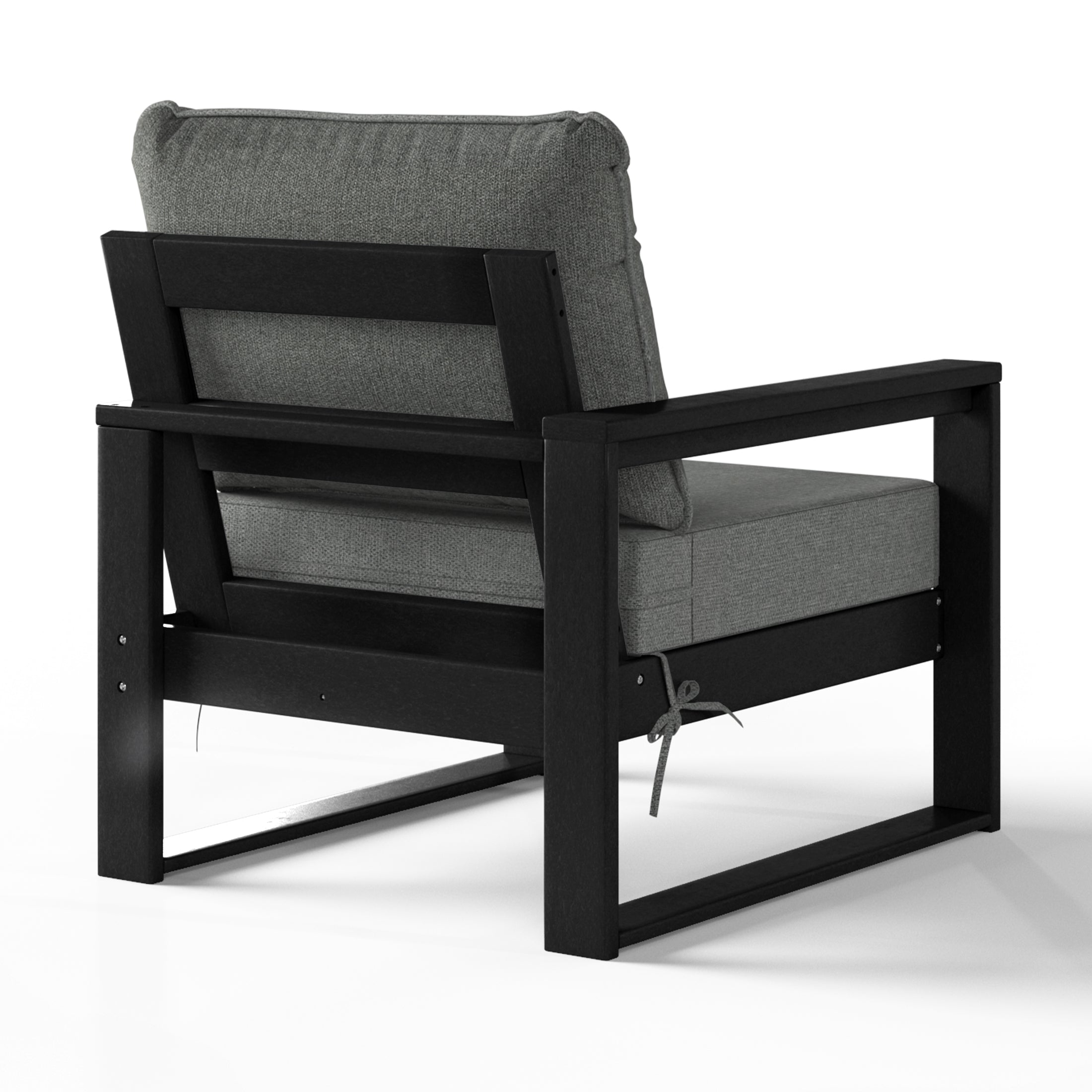 Signature All-Weather Outdoor Modular Patio Deep Seating Left Arm Chair (Left Arm Sectional Seat) Seahawk Designs Patio Chairs