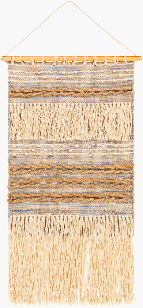 Yavan Wall Hanging — Blue/Ivory