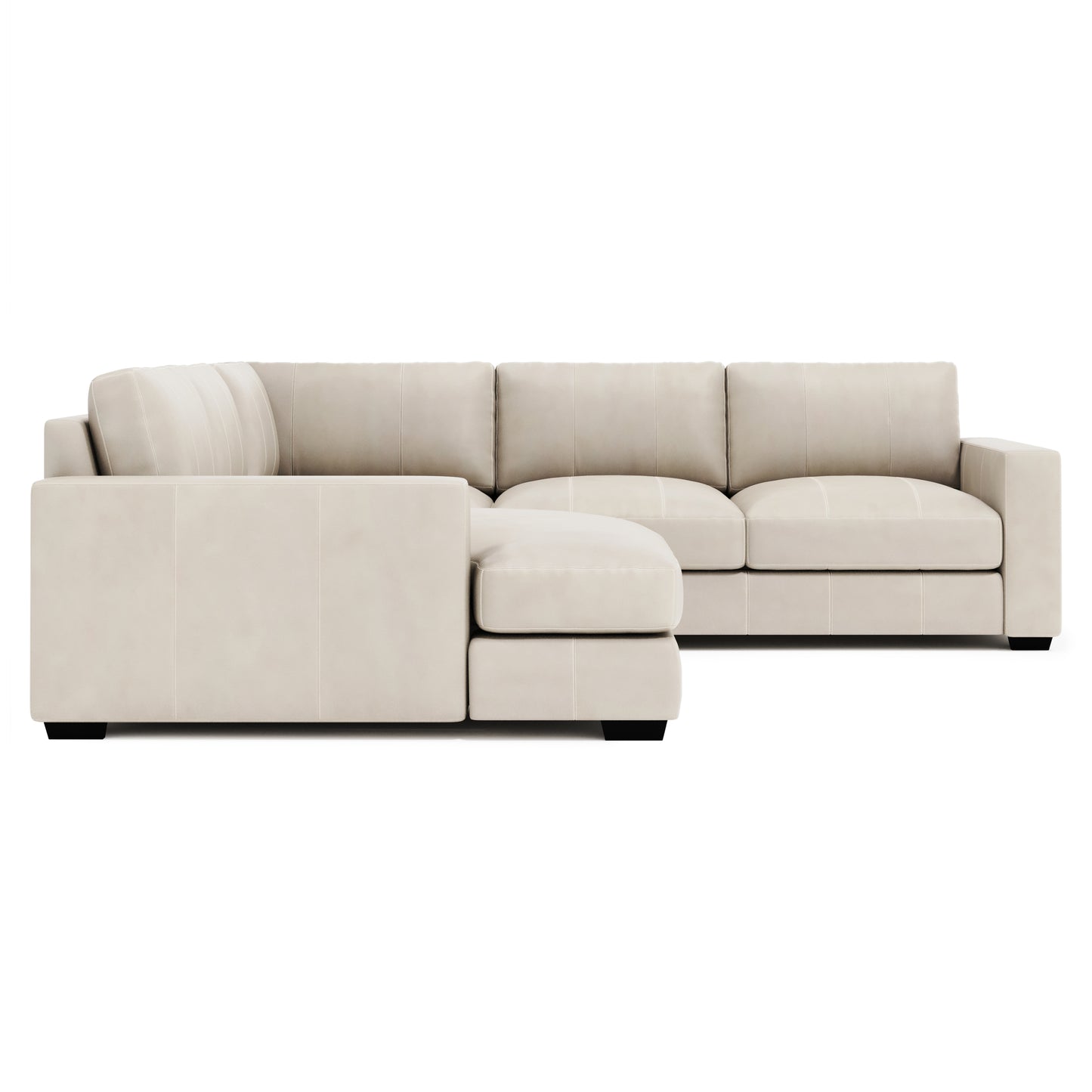 Dawkins Leather Sectional