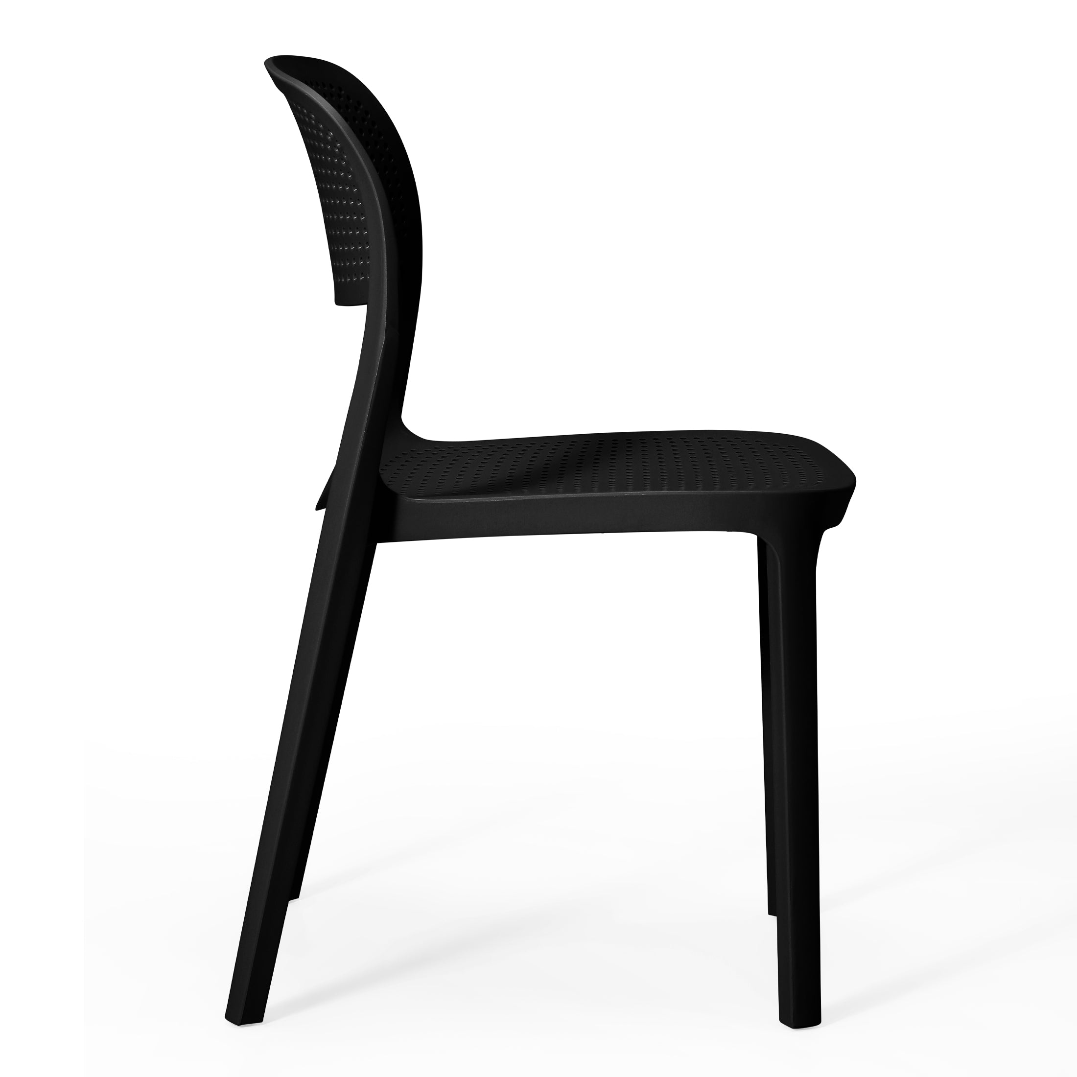 Polyform Stacking Dining Side Chair (Set of 2) Seahawk Designs Patio Dining Chairs