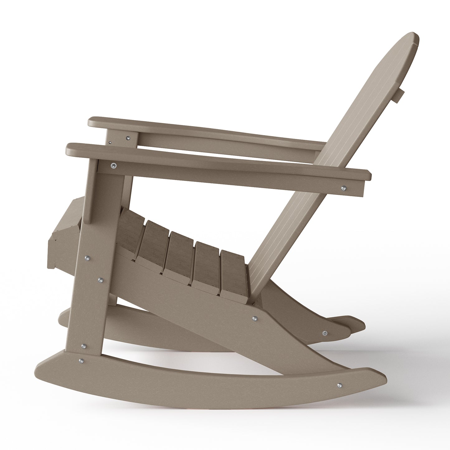 Chatham All-Weather Outdoor Classic Adirondack Rocking Chair Seahawk Designs Patio Rocking Chairs