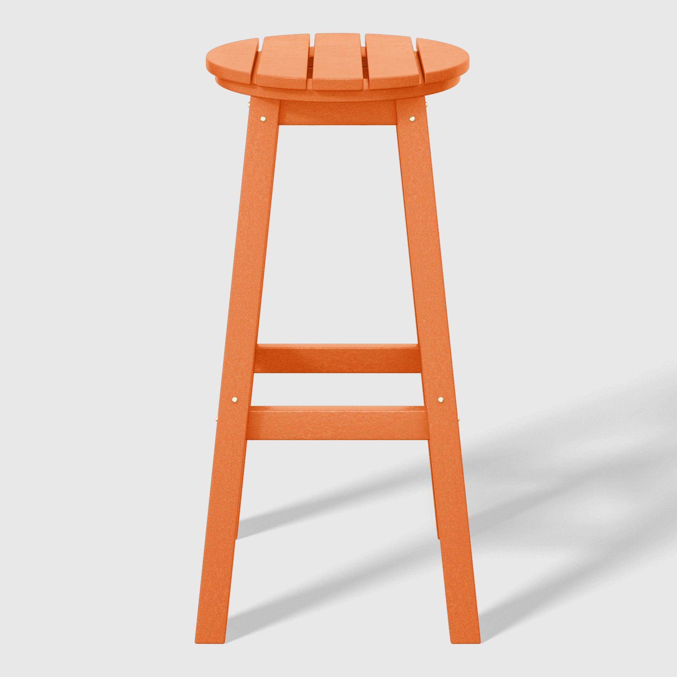 Stockholm All-Weather Outdoor Round Bar Stool (29" Height) Seahawk Designs Patio Bar & Counter Stools