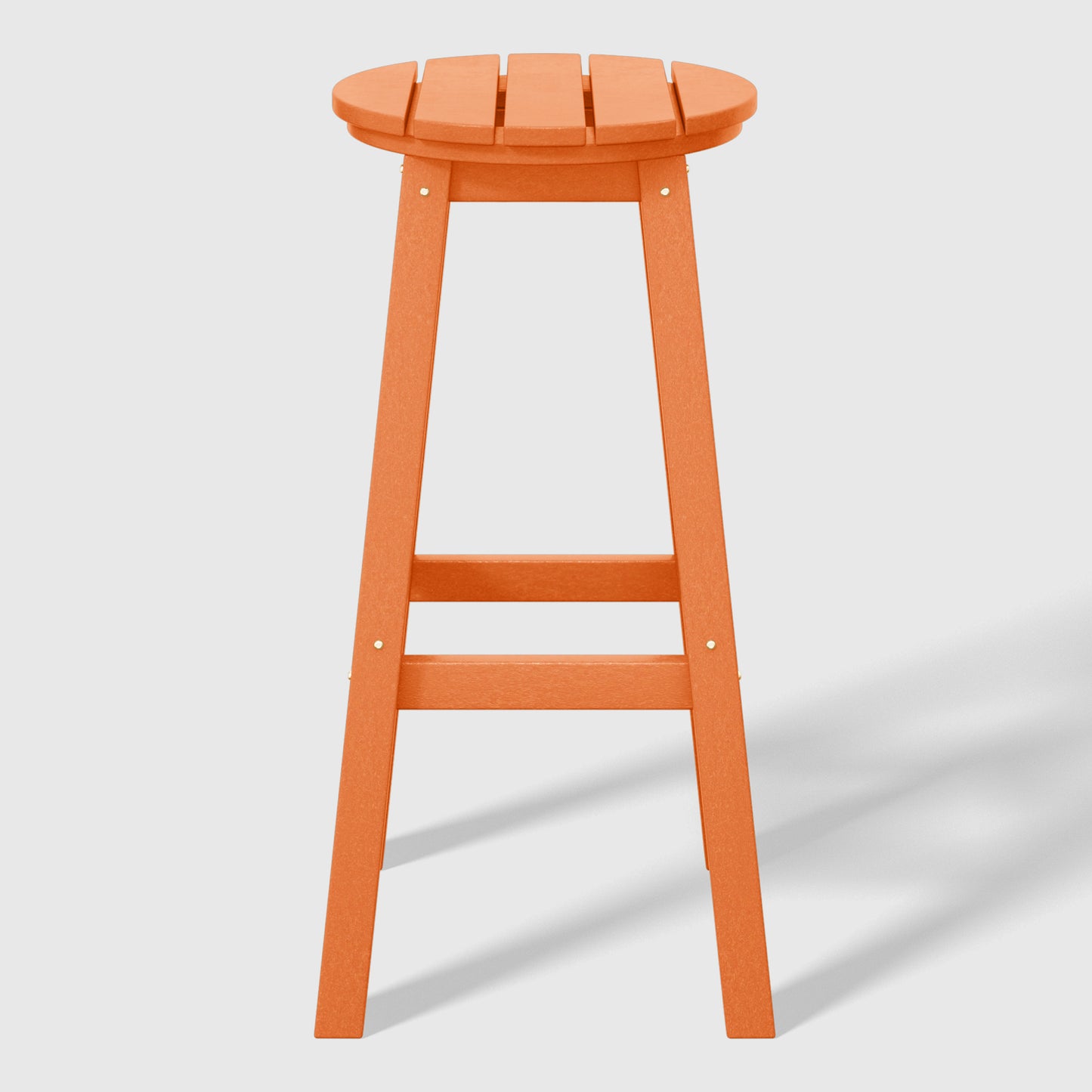 Stockholm All-Weather Outdoor Round Bar Stool (29" Height) Seahawk Designs Patio Bar & Counter Stools