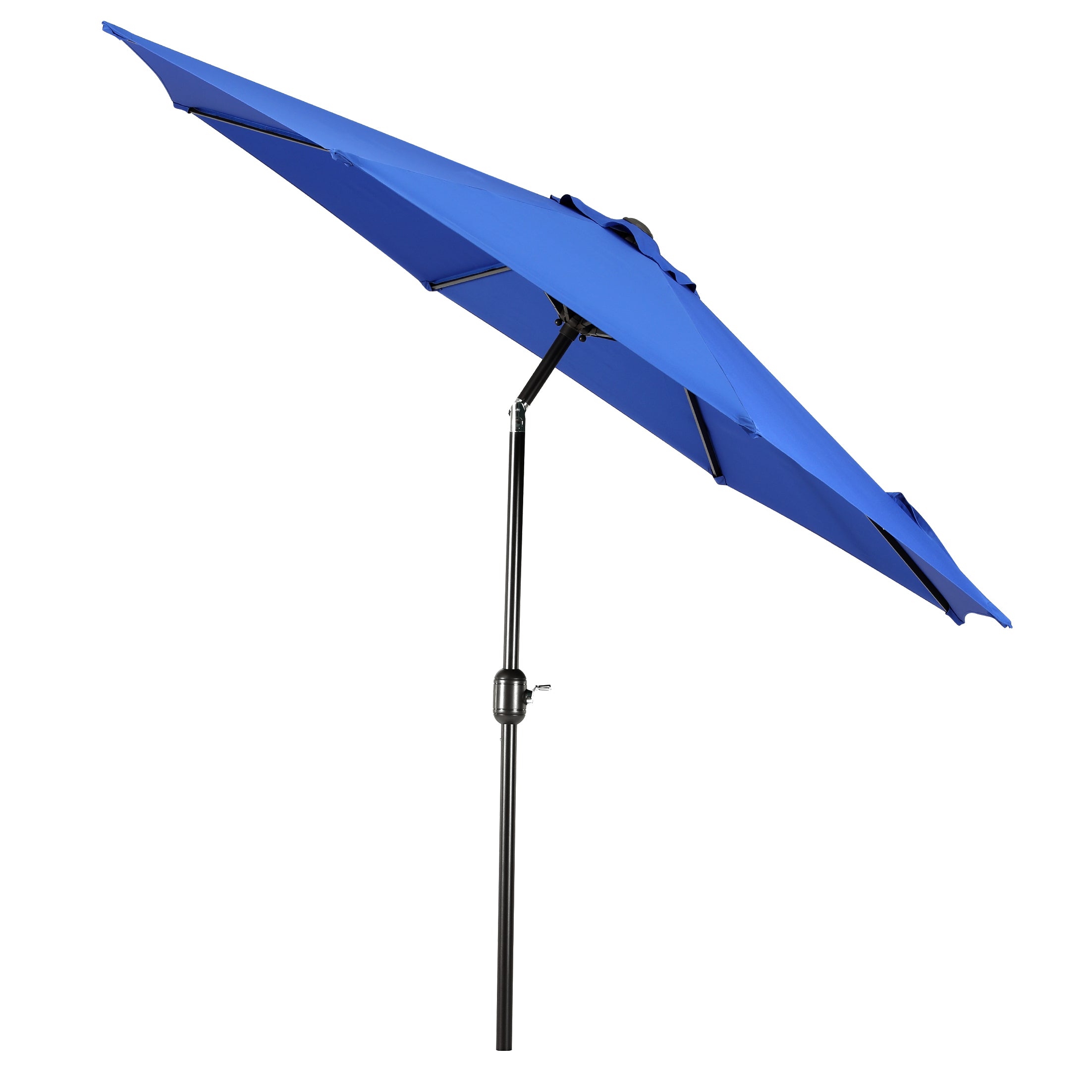 Kona 9 ft. Umbrella with Tilt and Crank Royal Blue Seahawk Designs Patio Umbrellas