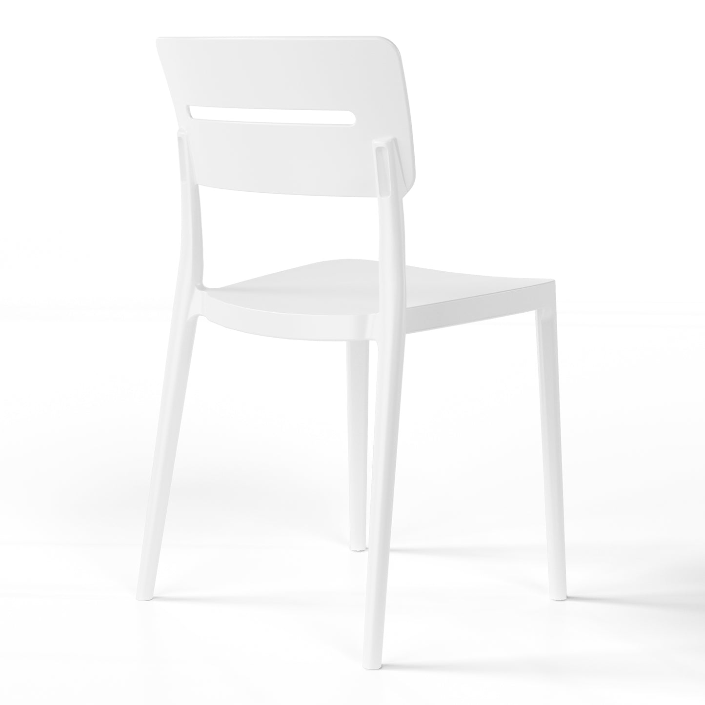 Polyform Stacking Dining Side Chair (Set of 2) Seahawk Designs Patio Dining Chairs