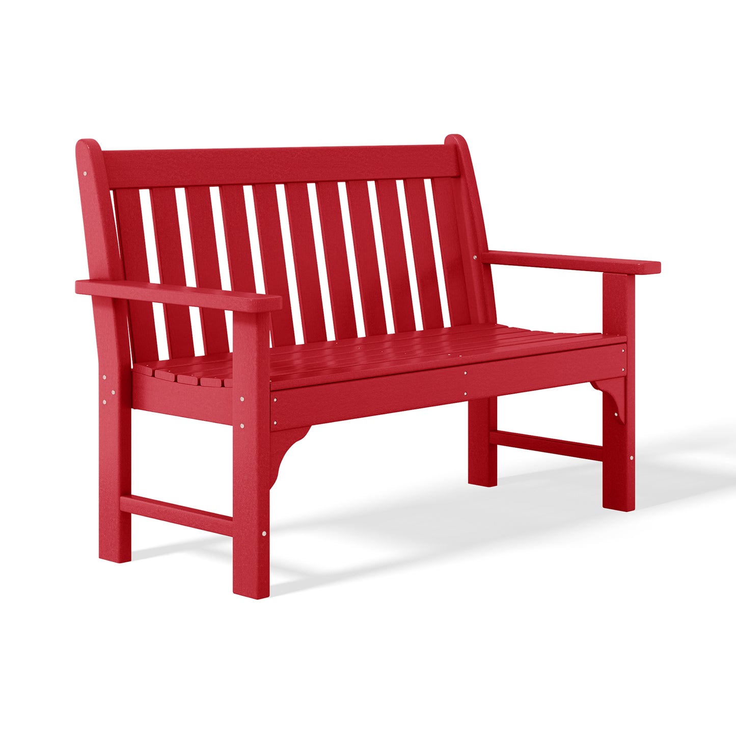 Tuscany 51" Garden Bench Red Seahawk Designs Patio Benches