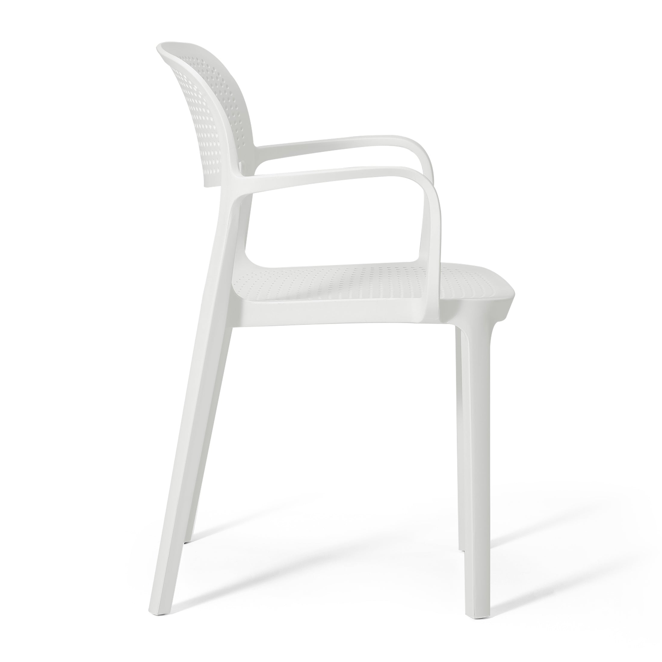 Polyform Stacking Dining Arm Chair (Set of 2) Seahawk Designs Patio Dining Chairs