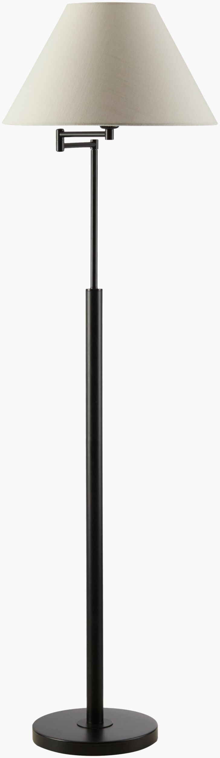 Zeke Accent Floor Lamp — Black