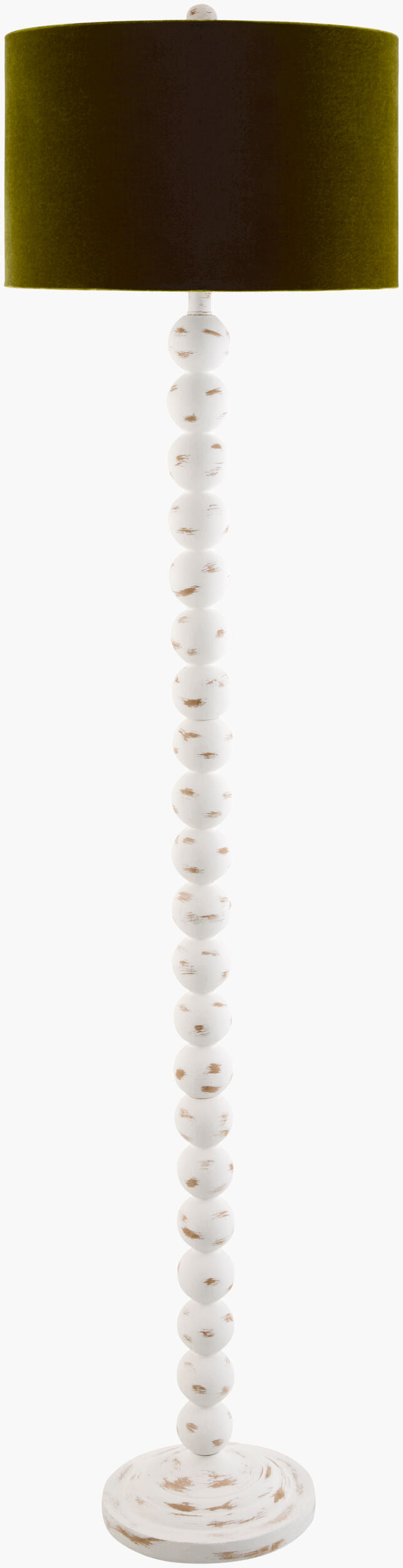 Zelda Accent Floor Lamp — Cream