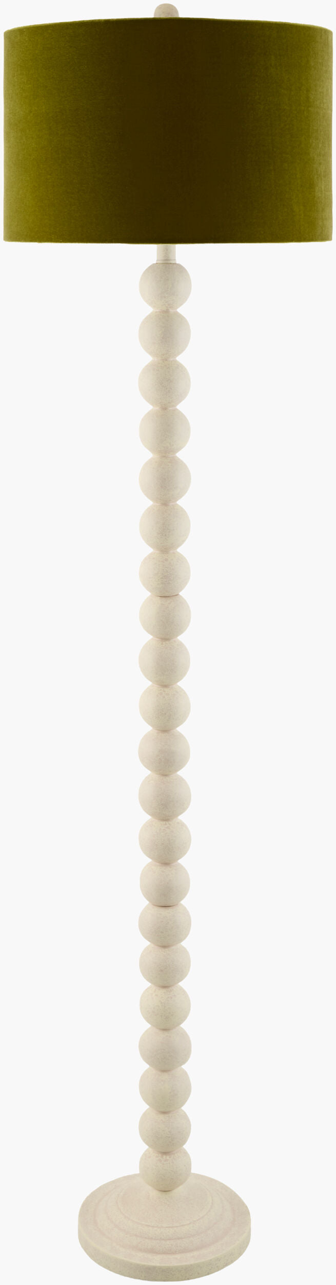 Zelda Accent Floor Lamp — White