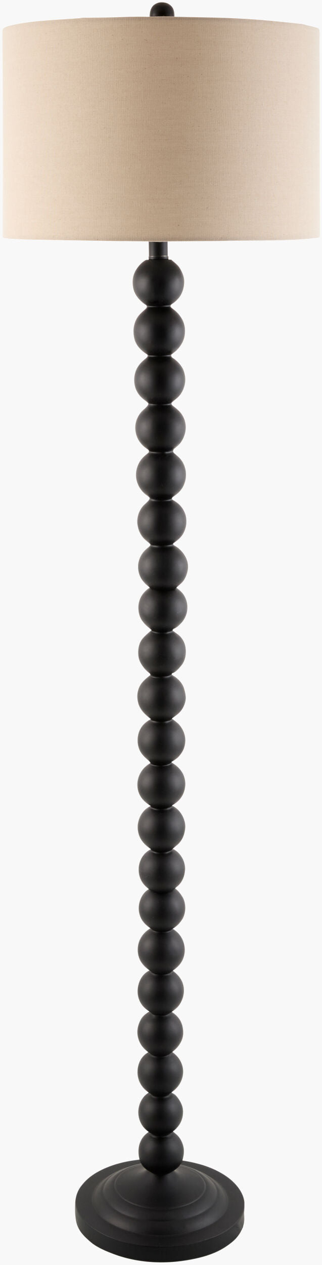 Zelda Accent Floor Lamp — Black