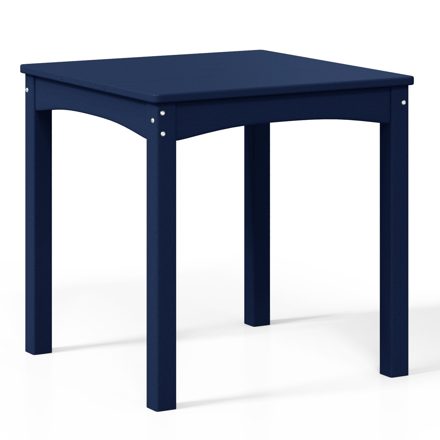Tiny Terraces Kids' All-Weather Outdoor Dining Table (24" Top) Navy Blue Seahawk Designs Kids Patio Dining Tables