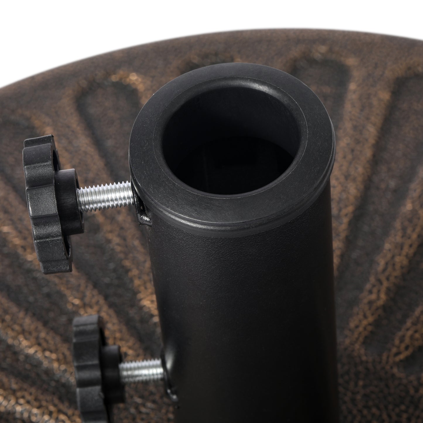 Kona 20 in. Round Umbrella Base Seahawk Designs Patio Umbrella Bases & Braces