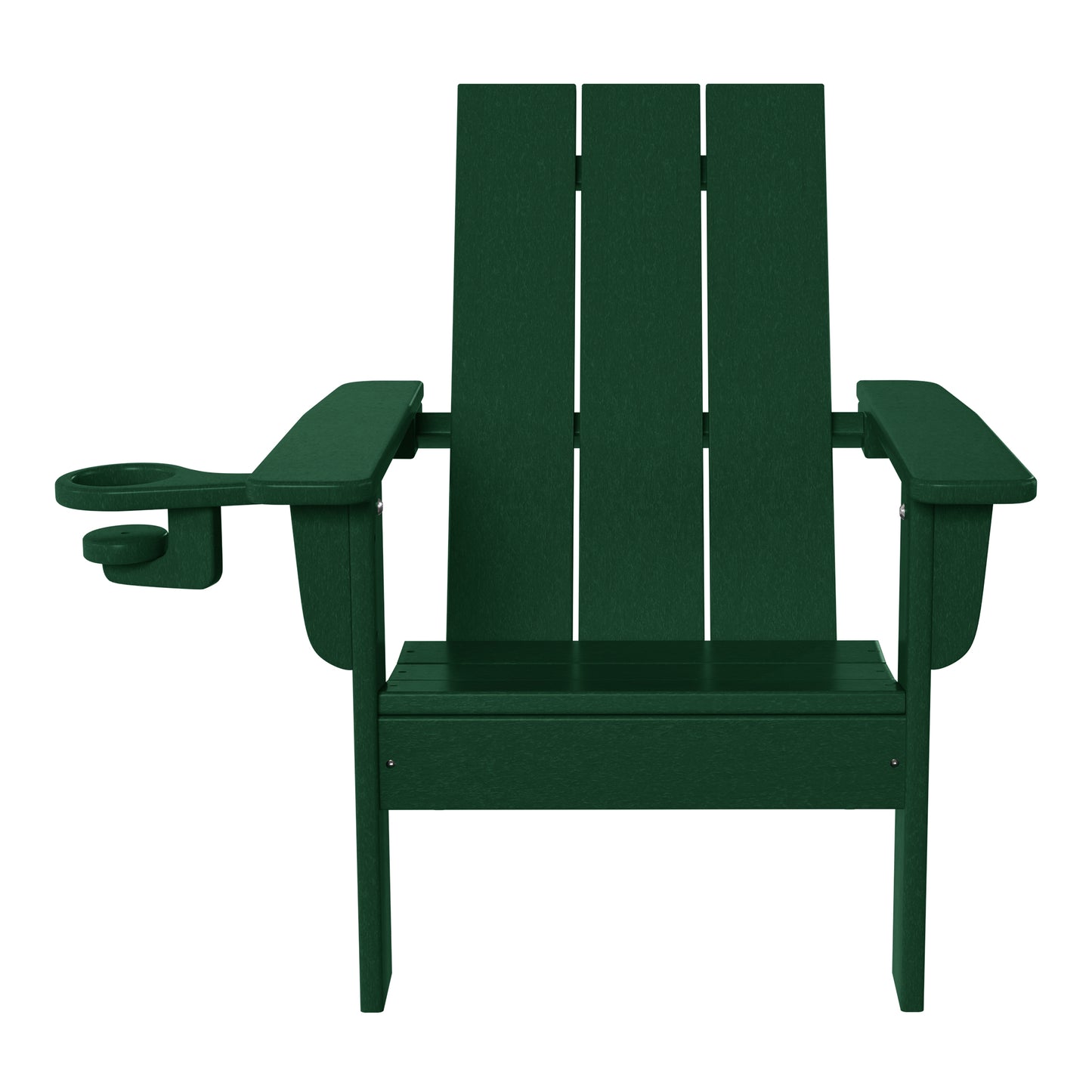 Tiny Terraces Kids Adirondack Chair with Cup Holder (Set of 2) Dark Green Seahawk Designs Kids Adirondack Chairs