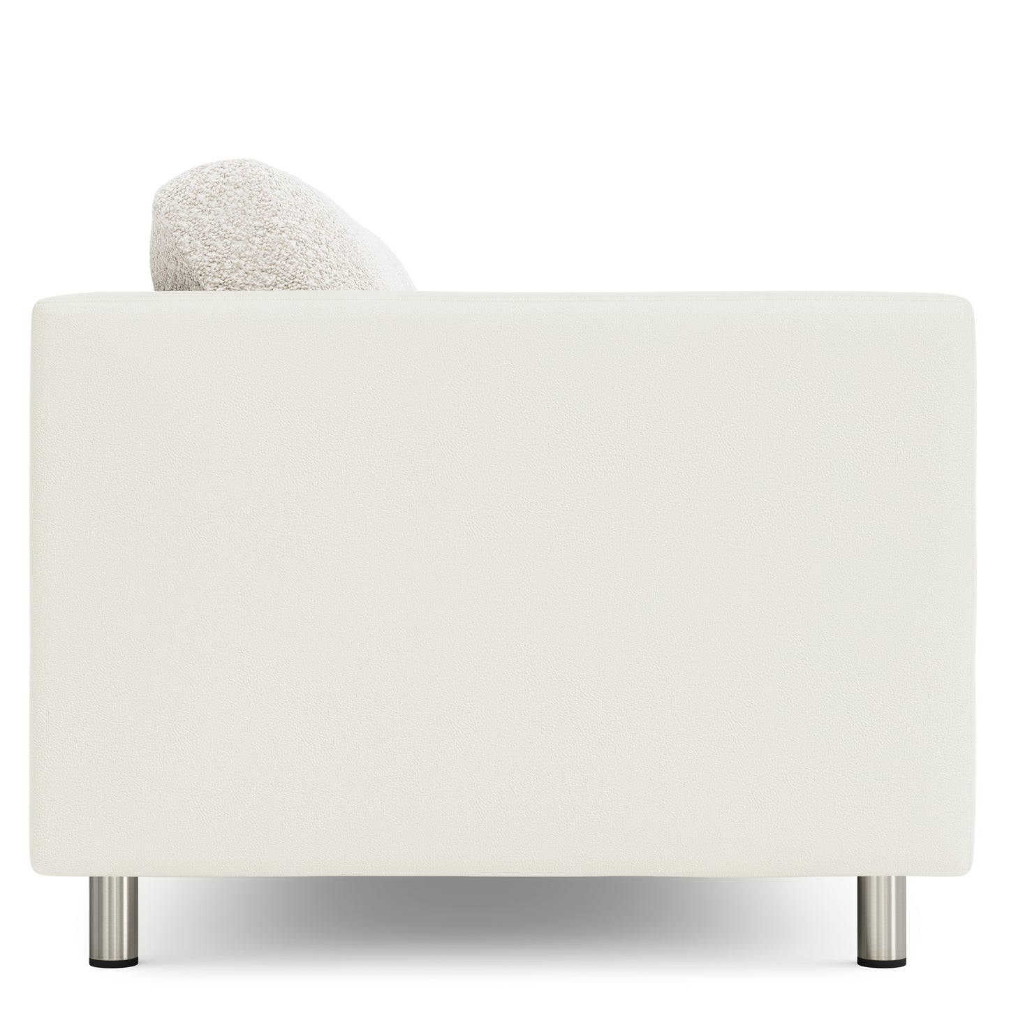 Dakota Leather-Fabric Sofa