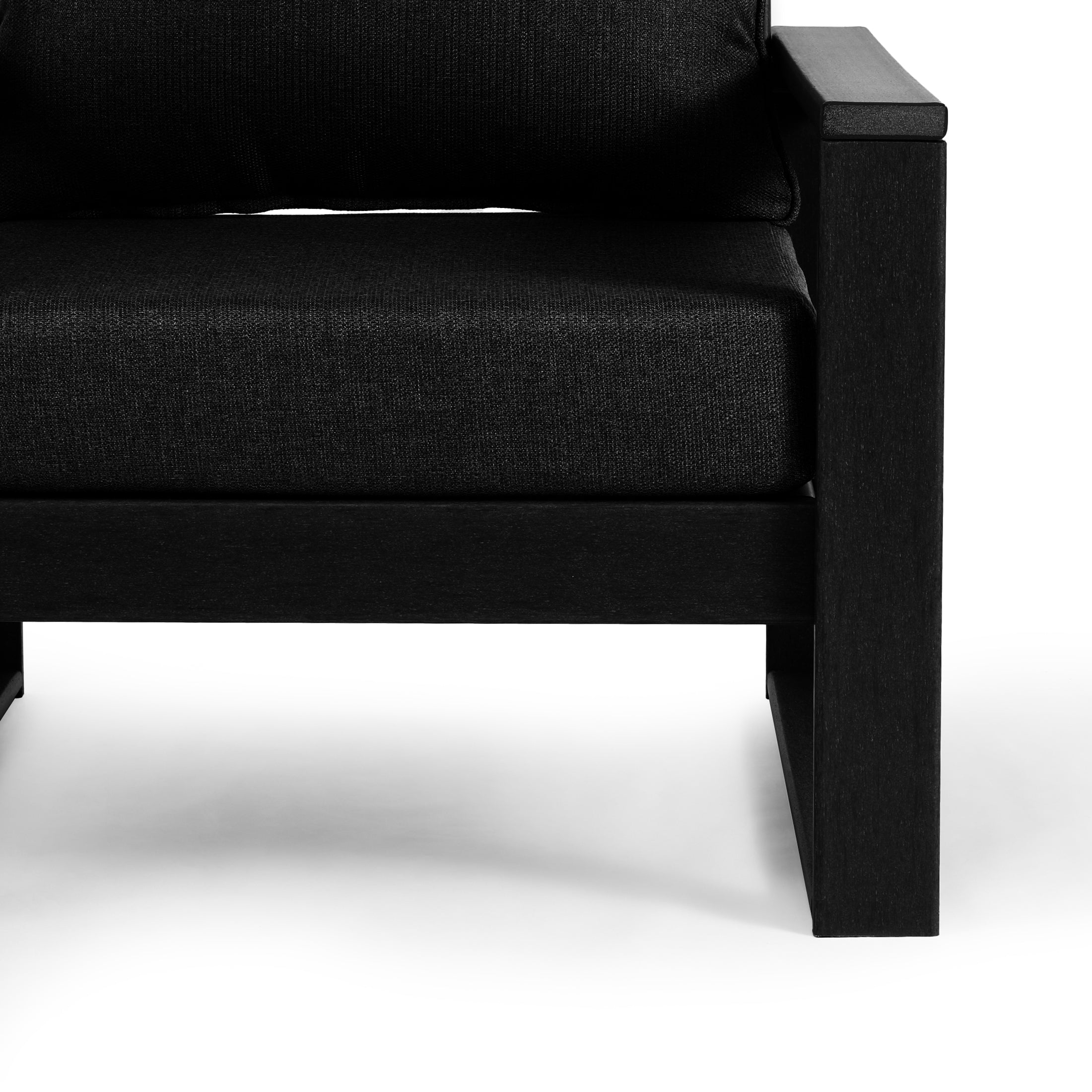 Signature All-Weather Outdoor Modular Patio Deep Seating Right Arm Chair (Right Arm Sectional Seat) Seahawk Designs Patio Chairs