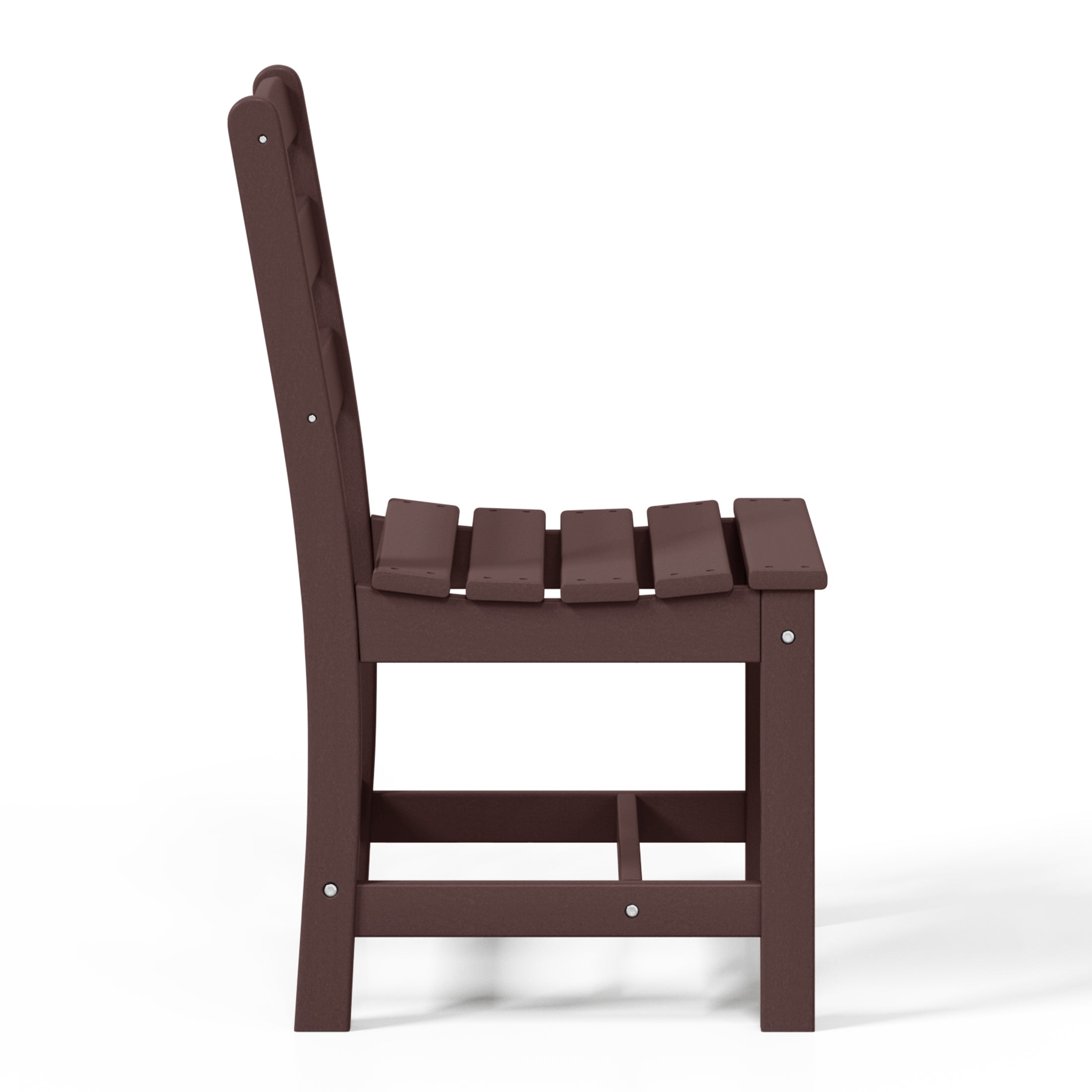 Concord Dining Side Chair Dark Brown Seahawk Designs Patio Dining Chairs