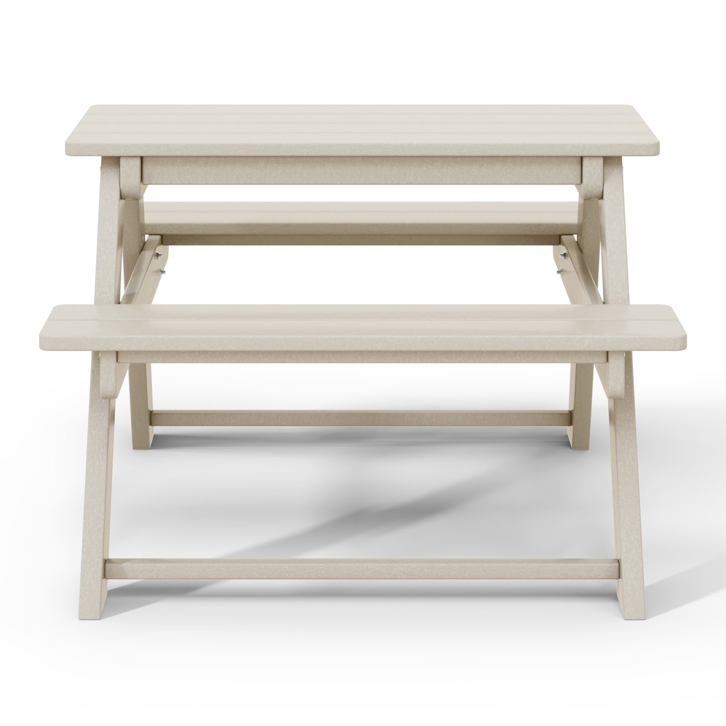 Tiny Terraces Kids' All-Weather Outdoor Picnic Table Seahawk Designs Kids Picnic Tables