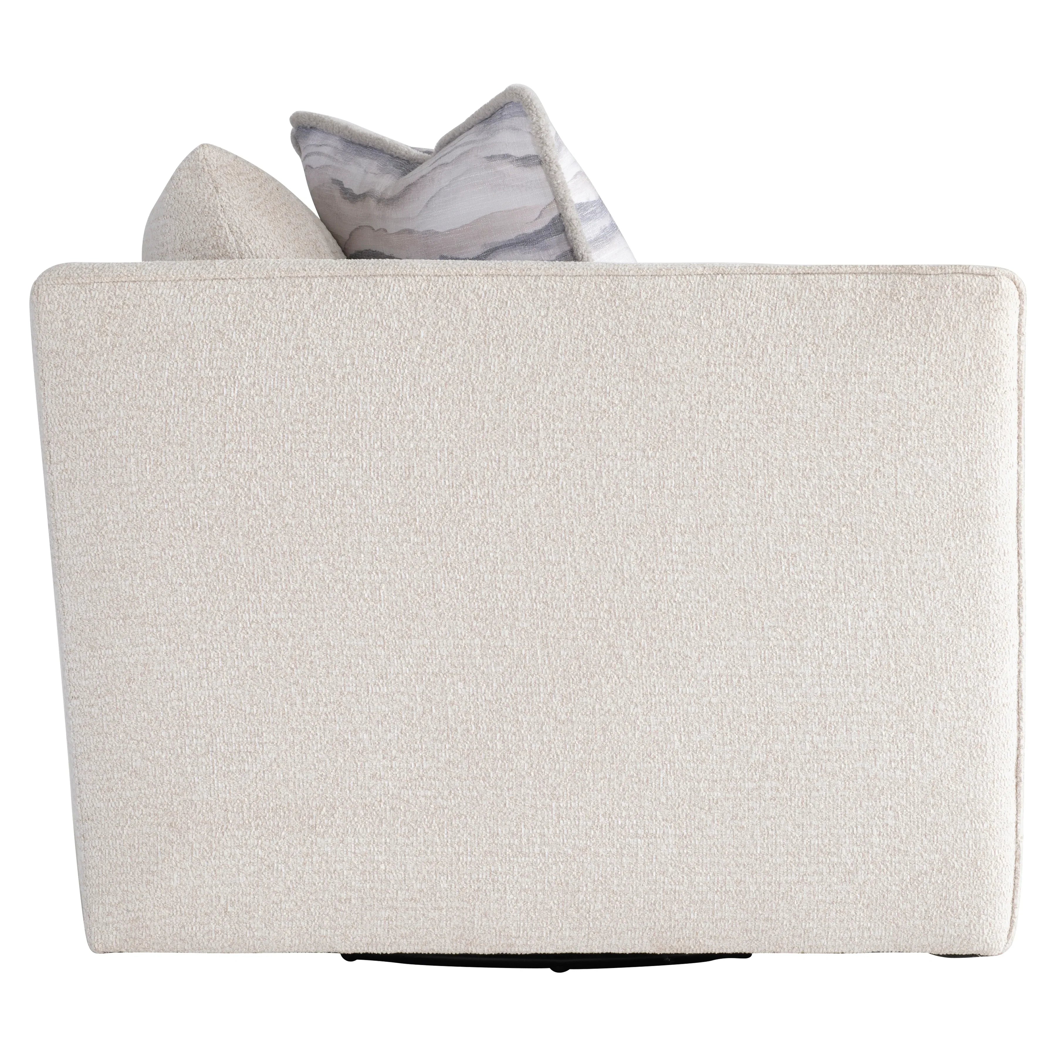 Lille Fabric Swivel Chair Bernhardt Living