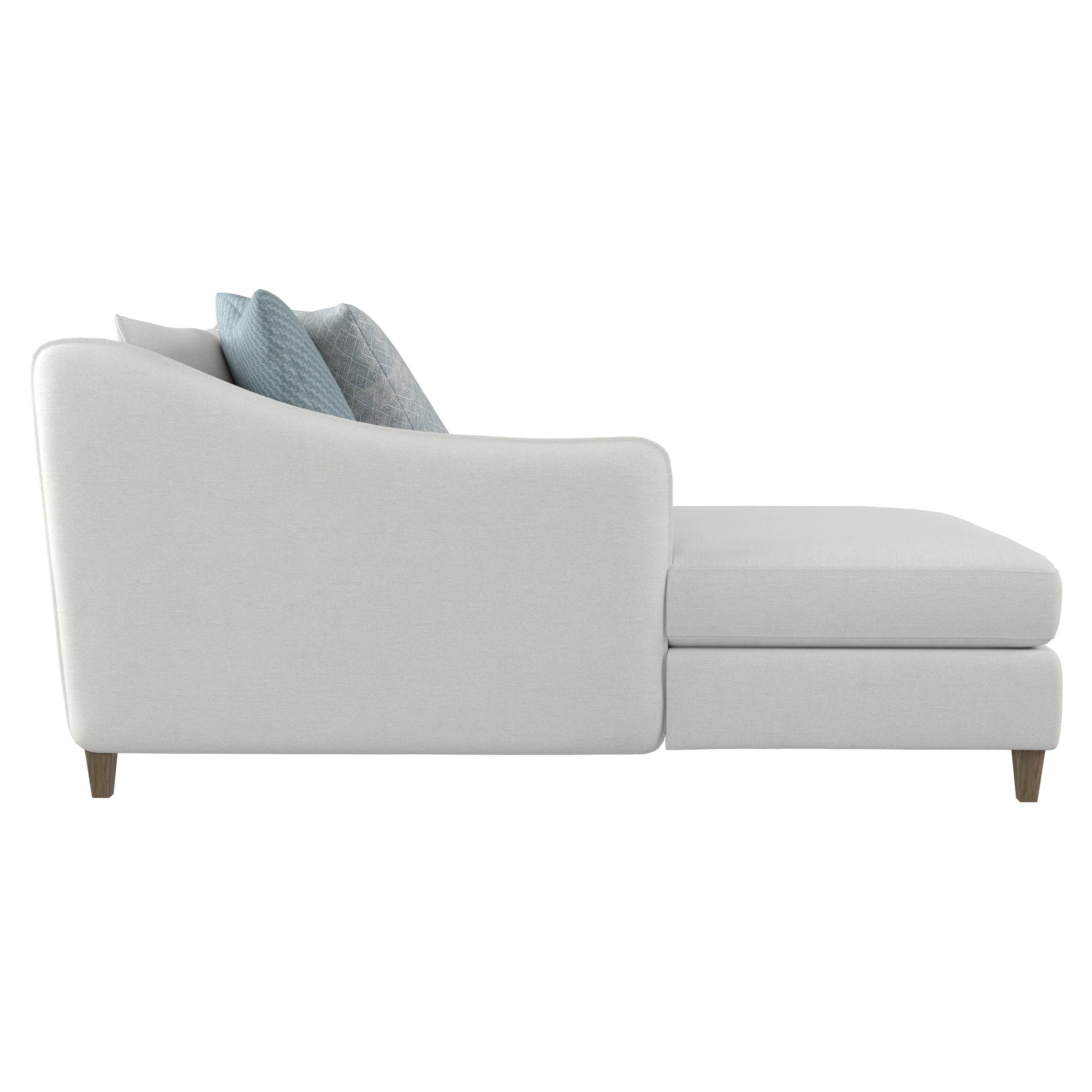 Joli Fabric Left Arm Chaise Bernhardt Living