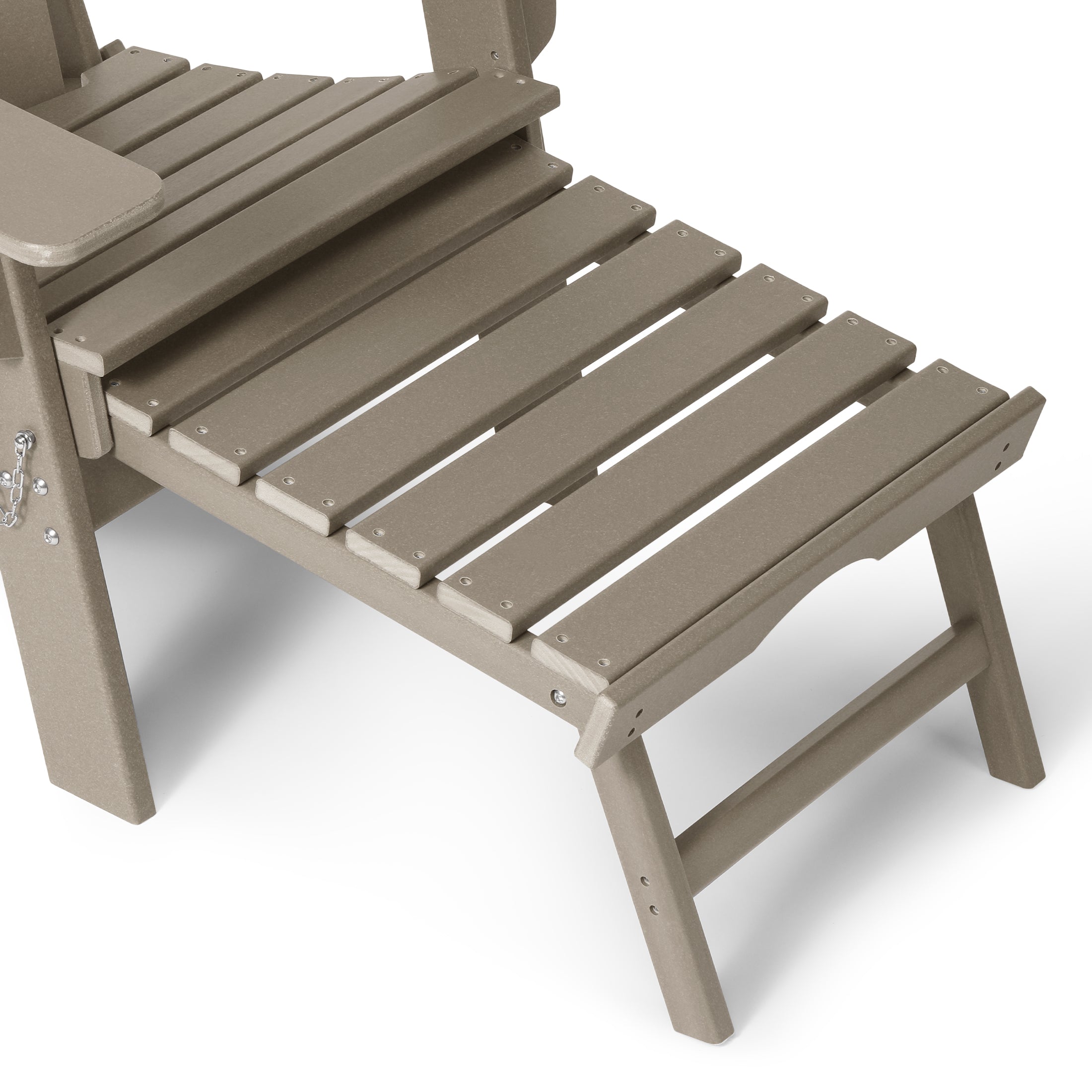 Chatham Folding Adjustable Adirondack Chair with Cup Holder and Hideaway Ottoman Seahawk Designs Adirondack Chairs