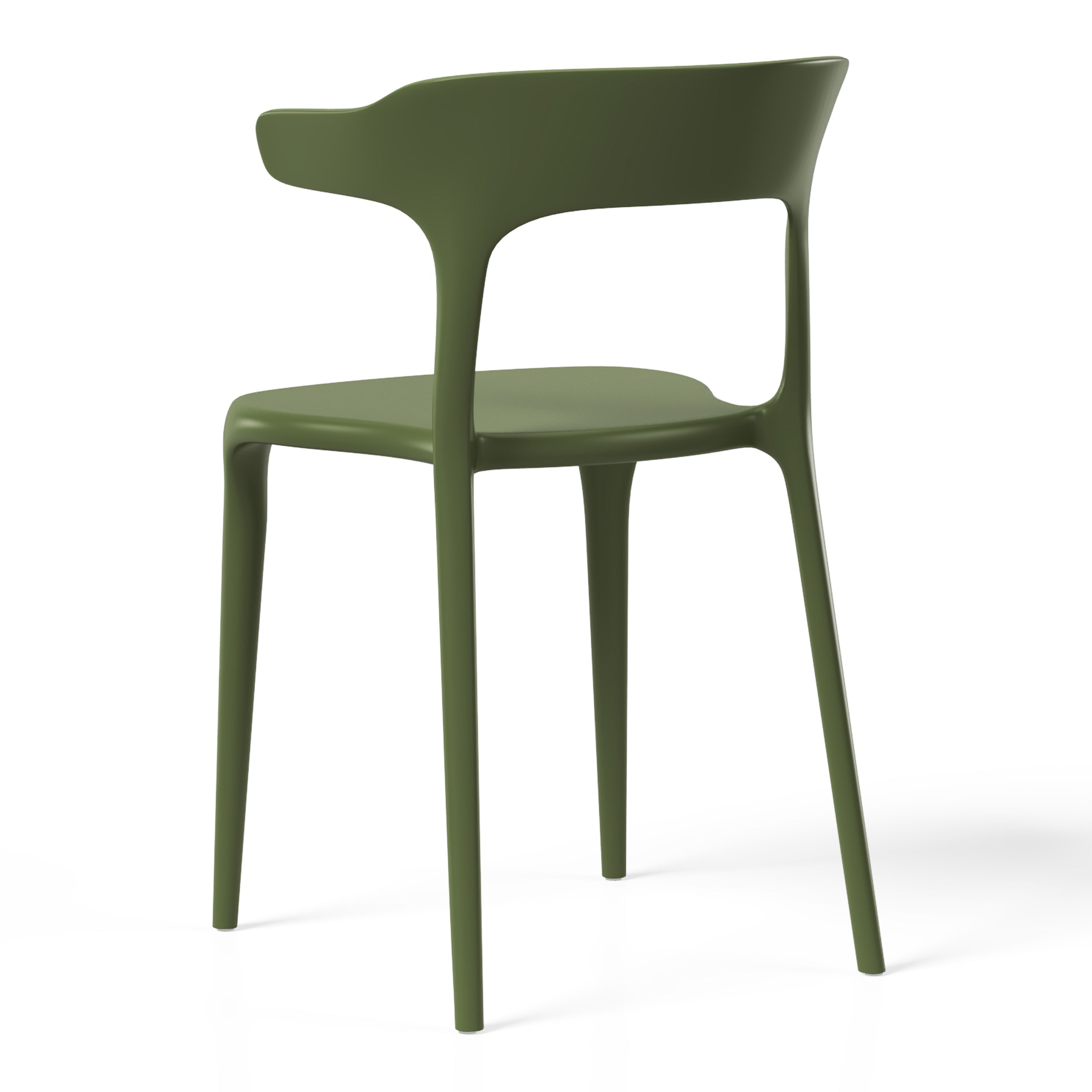 Polyform Stacking Dining Side Chair (Set of 2) Seahawk Designs Patio Dining Chairs