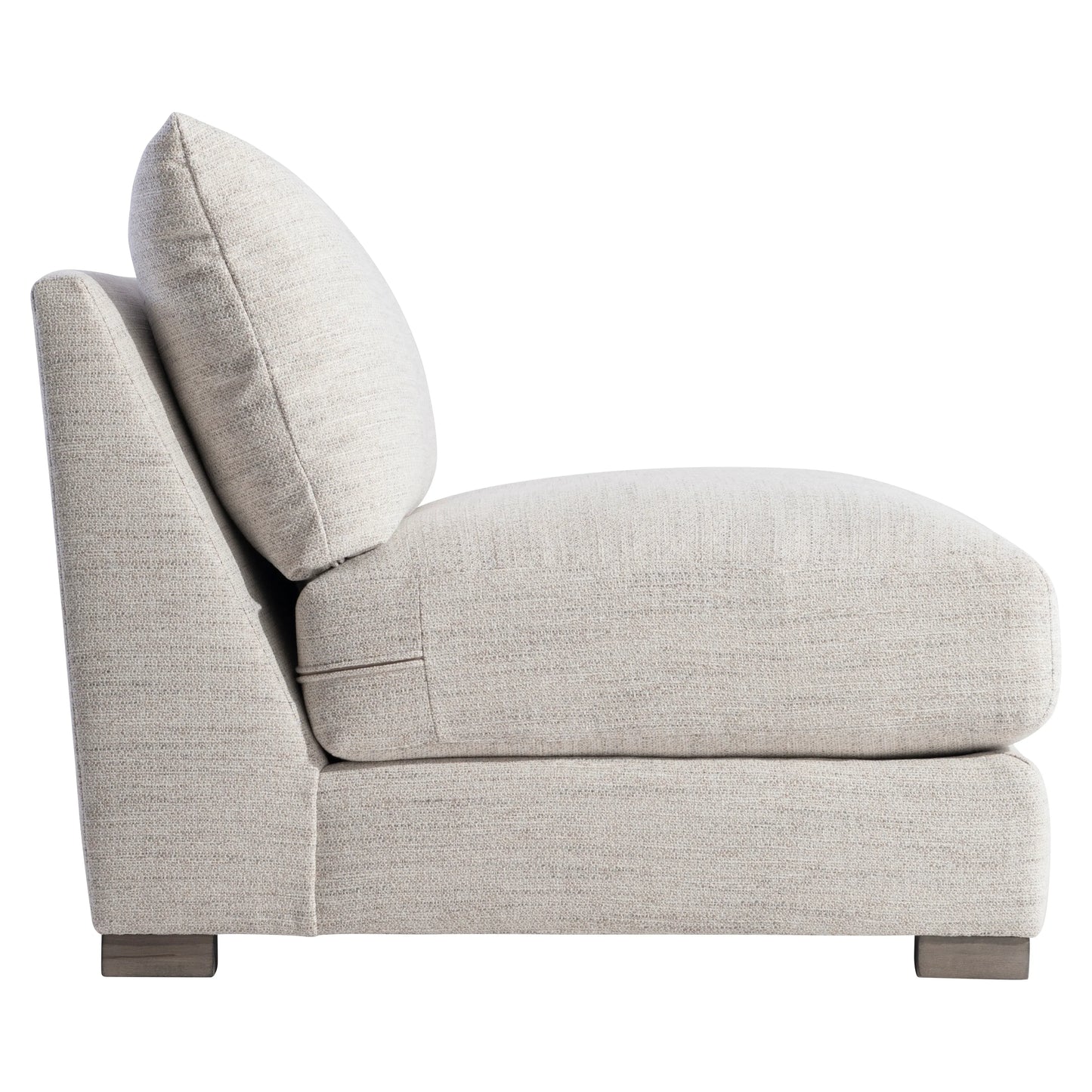 Heavenly Fabric Armless Chair Bernhardt Living