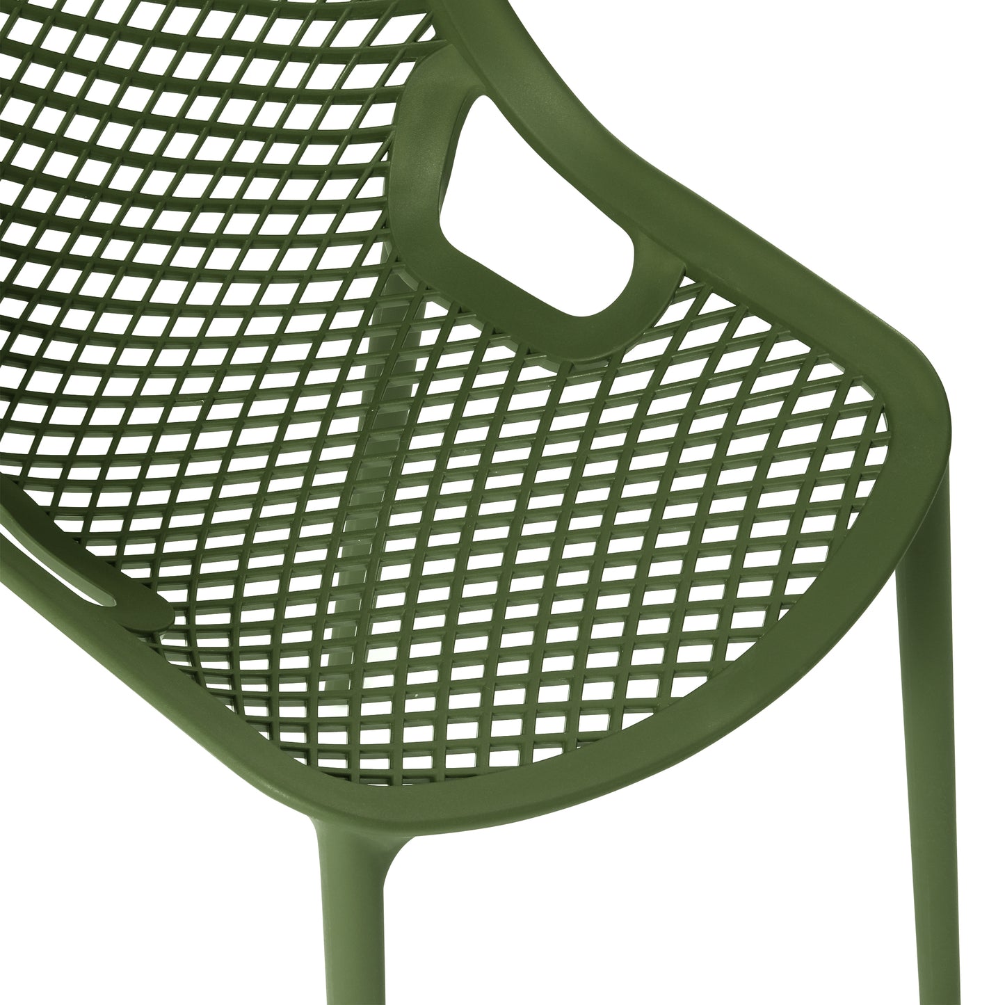 Polyform Stacking Dining Side Chair (Set of 2) Seahawk Designs Patio Dining Chairs