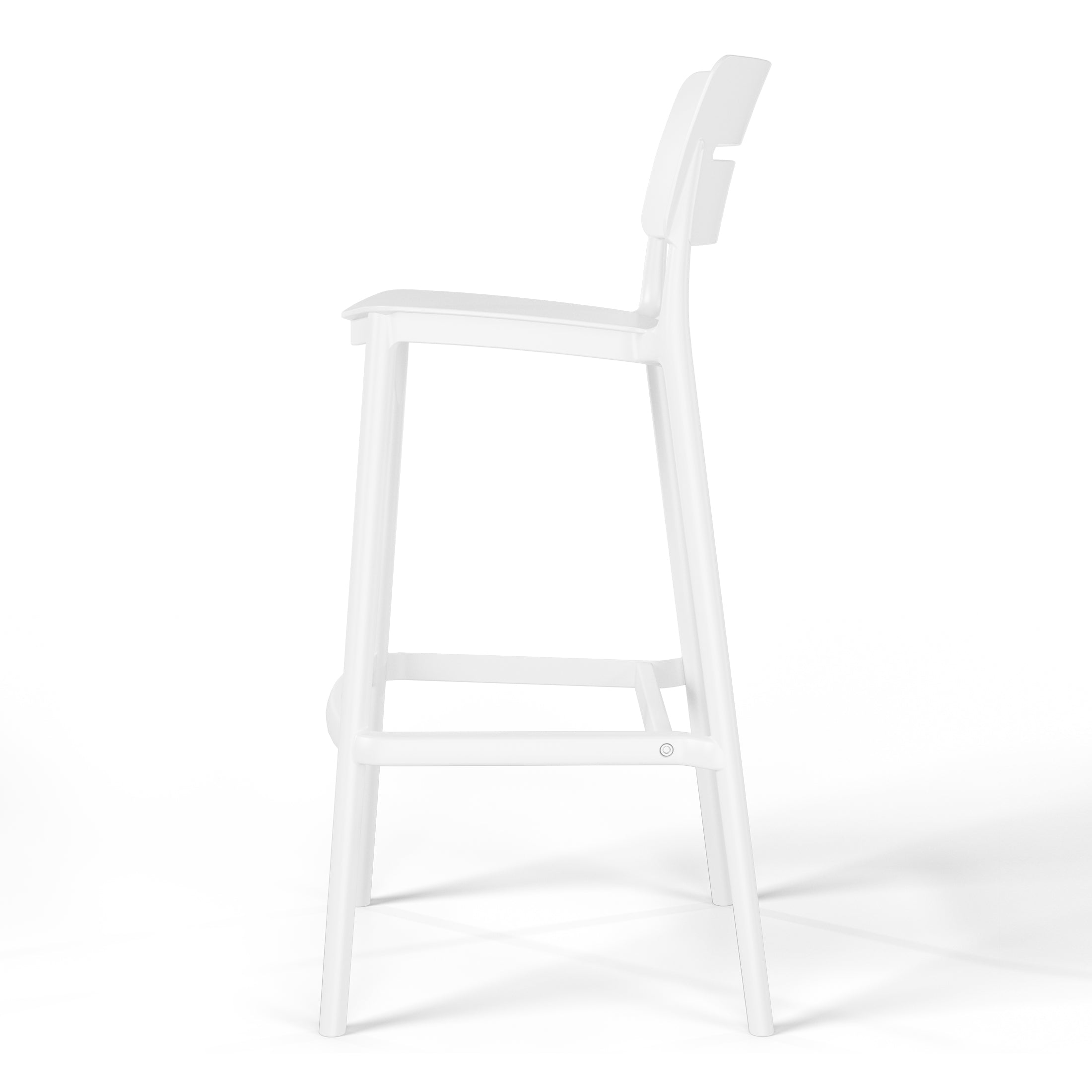 Polyform 29.5" Bar Stool (Set of 2) Seahawk Designs Patio Bar & Counter Stools