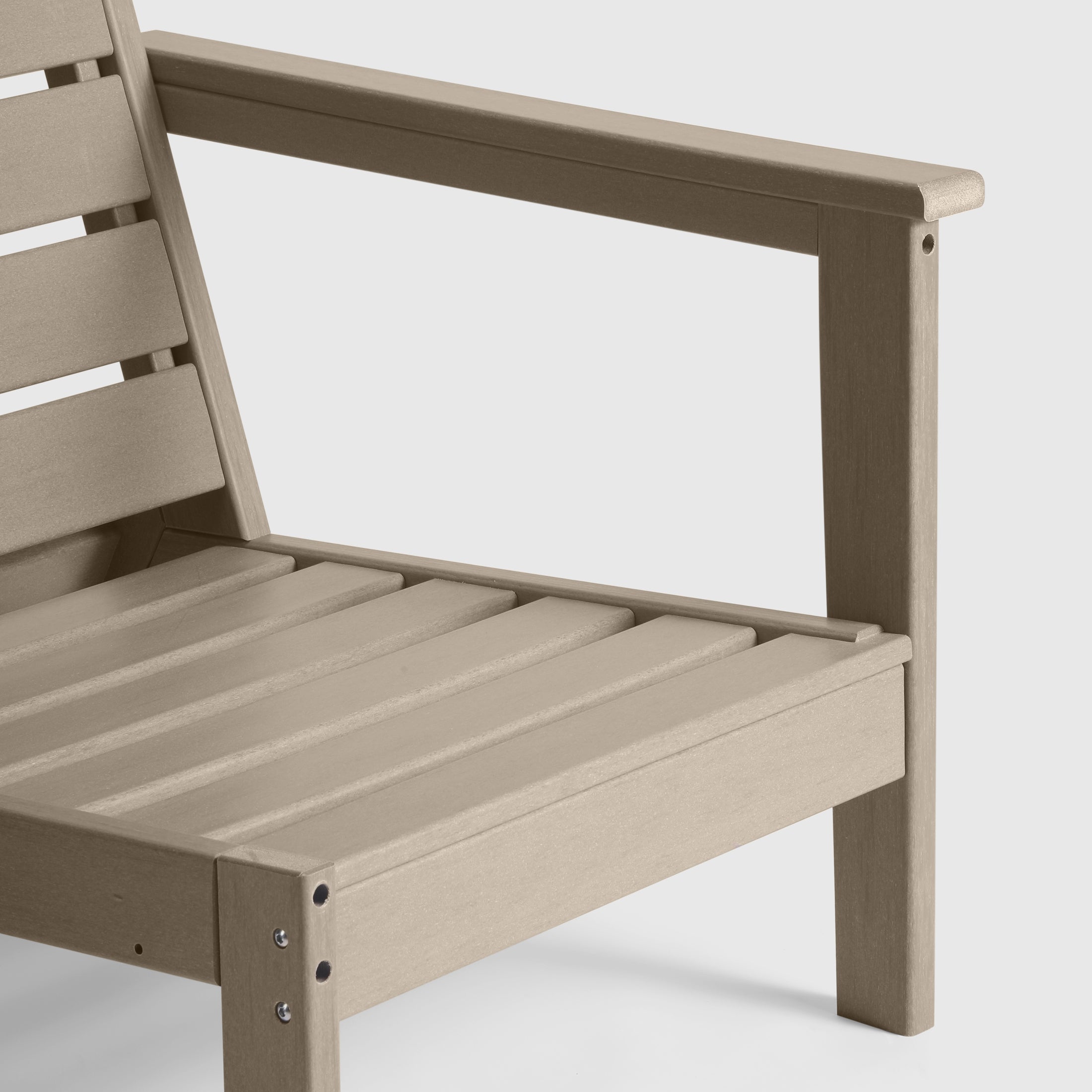 Scottsdale All-Weather Outdoor Modular Deep Seating Arm Chair (with Optional Cushions) Seahawk Designs Patio Chairs