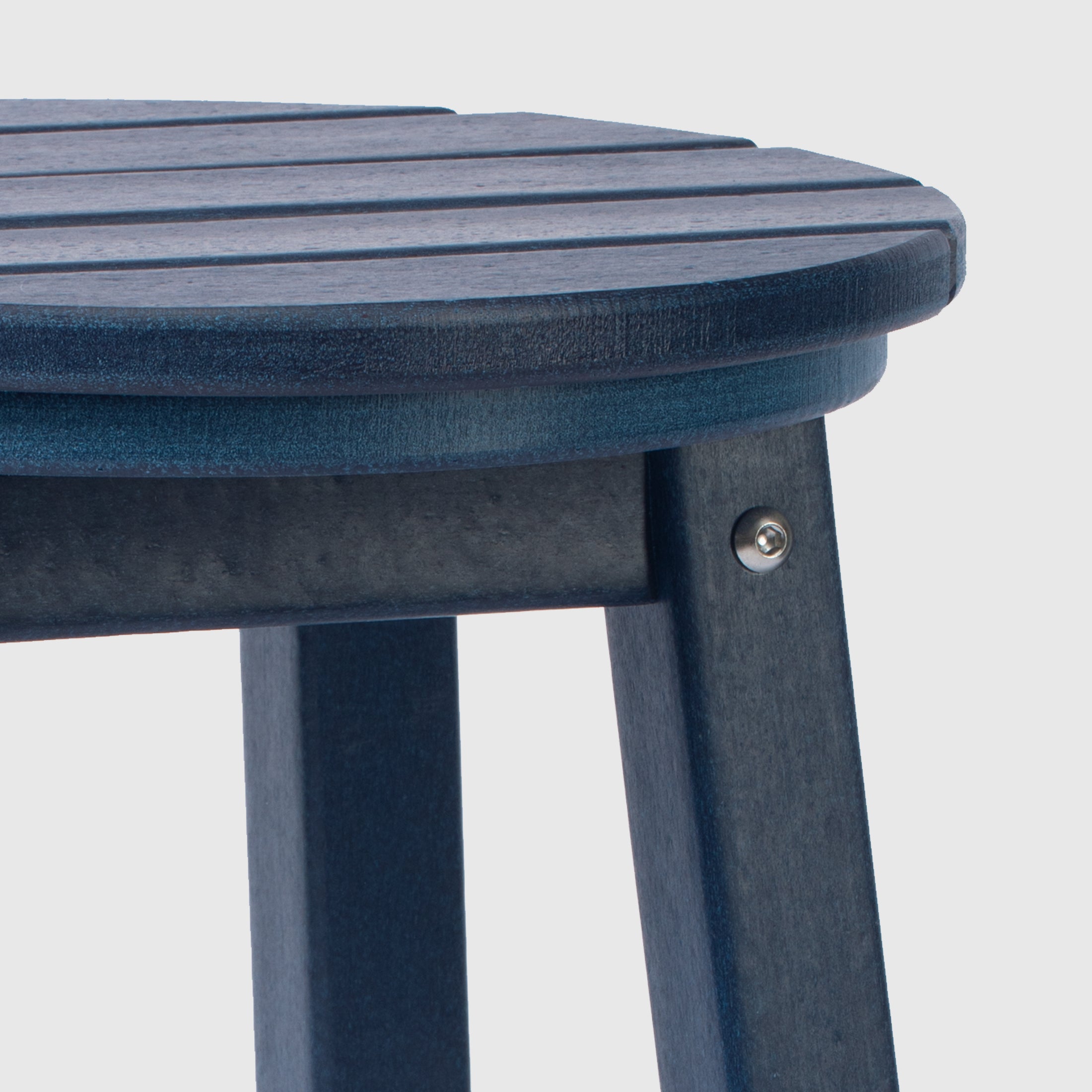 Stockholm All-Weather Outdoor Round Bar Stool (29" Height) Seahawk Designs Patio Bar & Counter Stools
